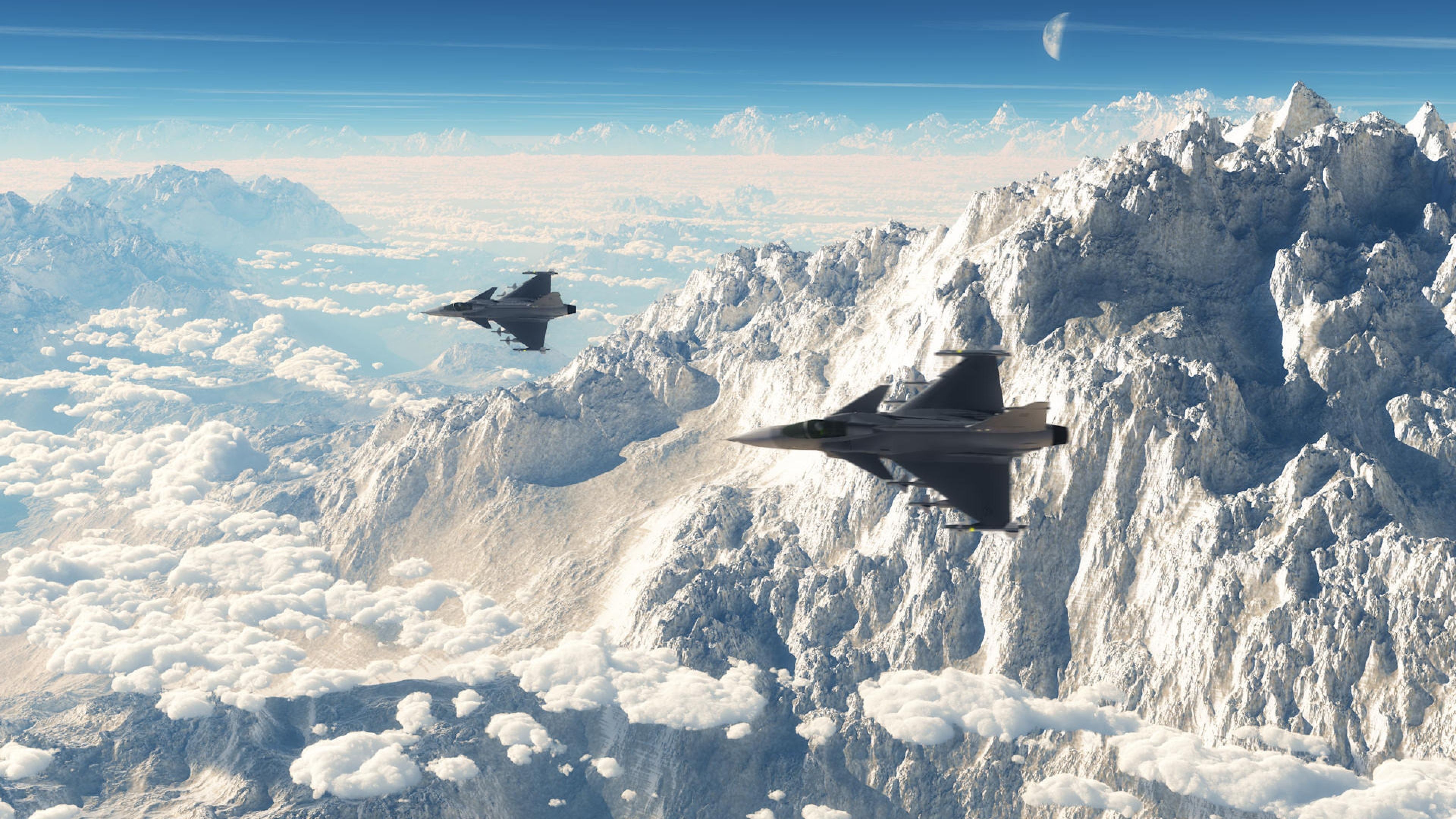 Saab Jas 39 Gripen Wallpapers