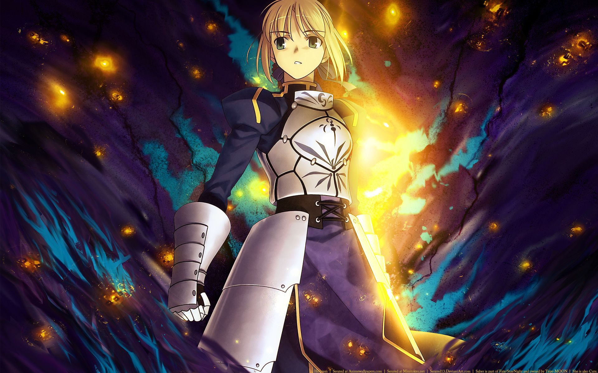 Saber Art Fate Series Wallpapers