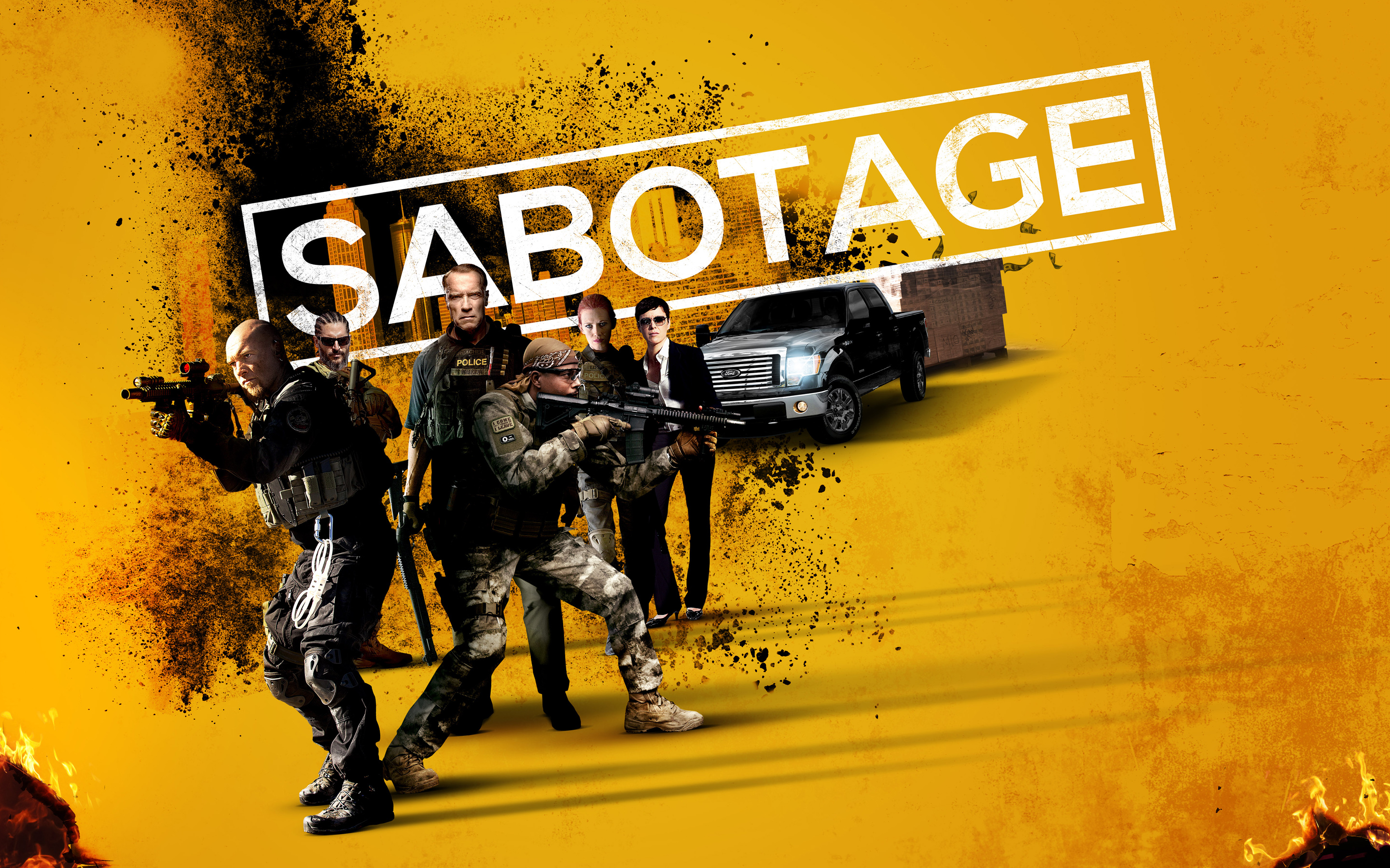 Sabotage (2014) Wallpapers