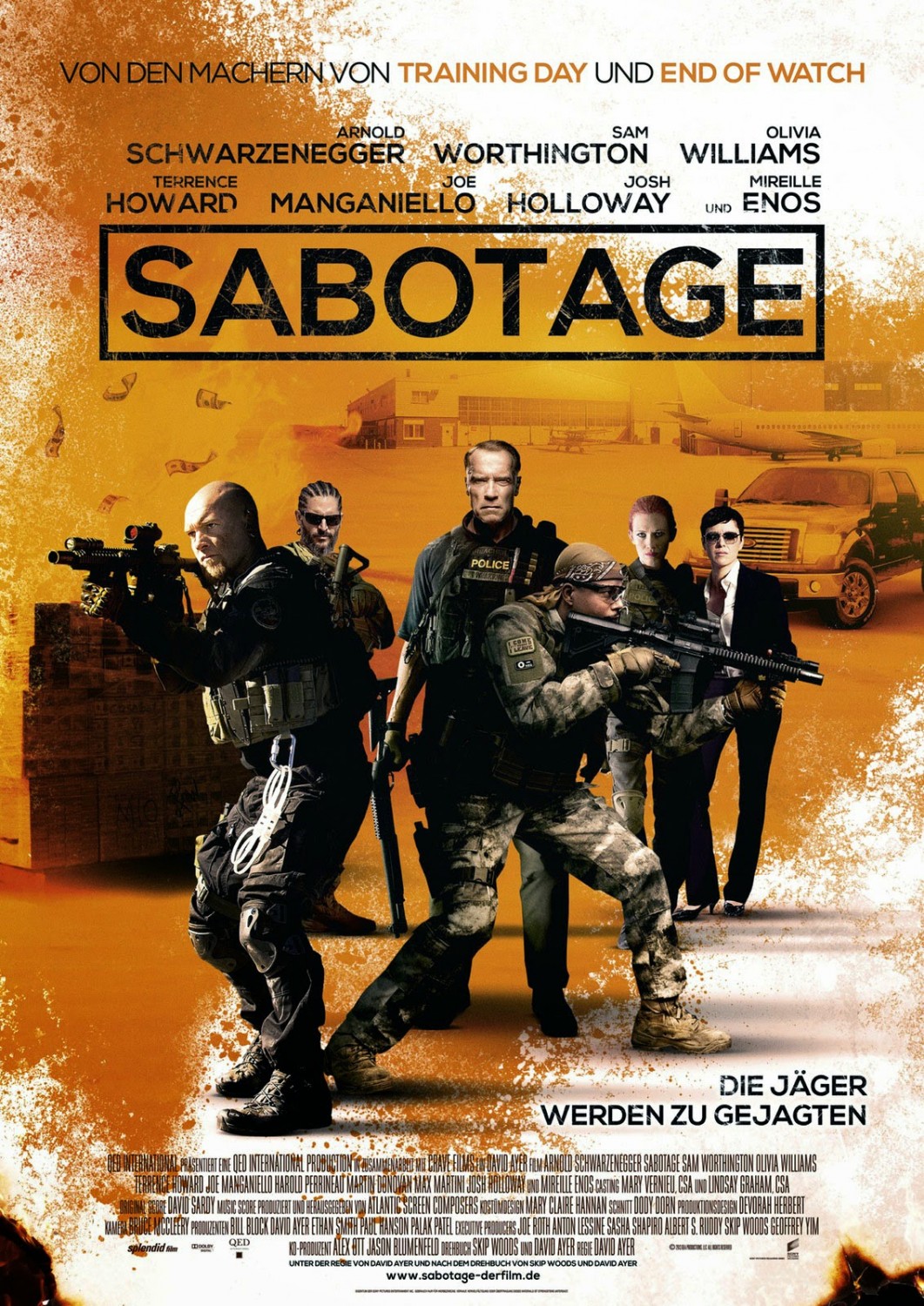 Sabotage (2014) Wallpapers