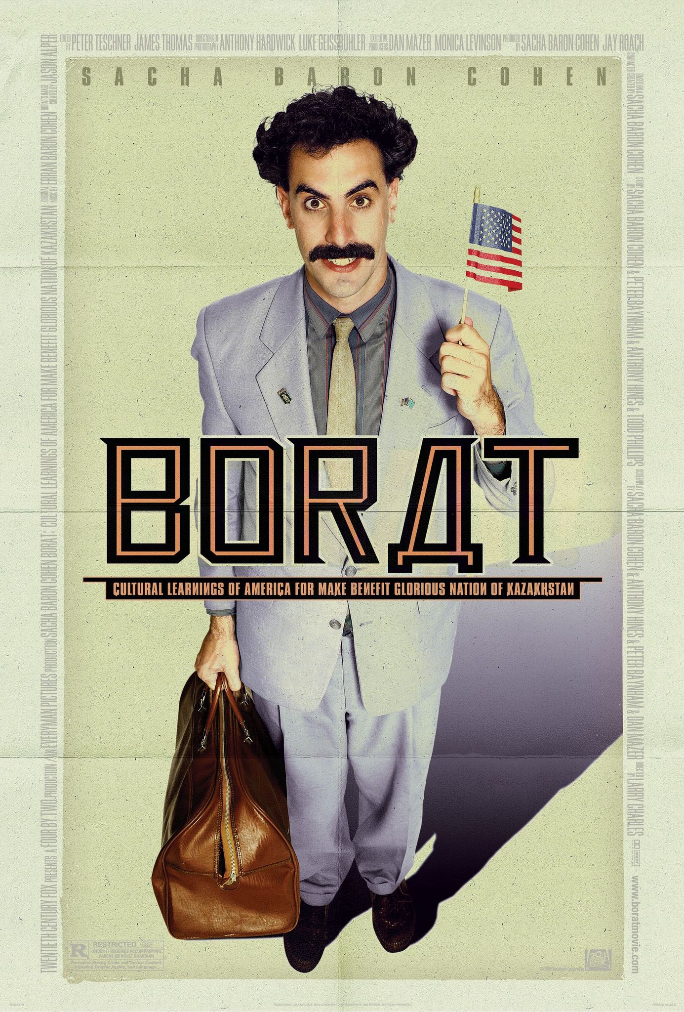 Sacha Baron Cohen As Borat Sagdiyev Wallpapers