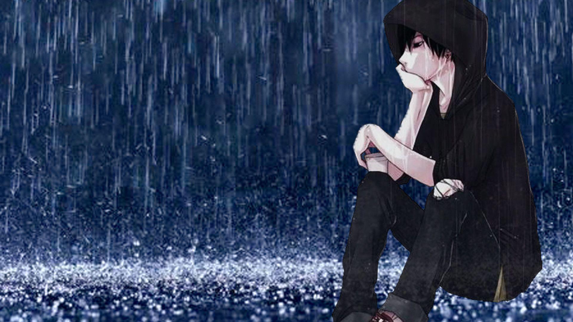 Sad Anime Boy Crying Wallpapers