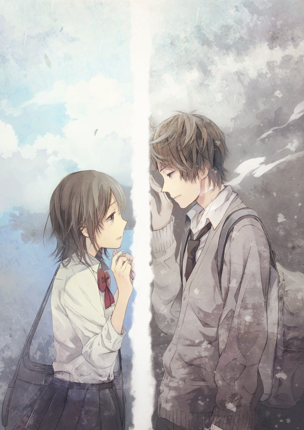 Sad Anime Couple Wallpapers