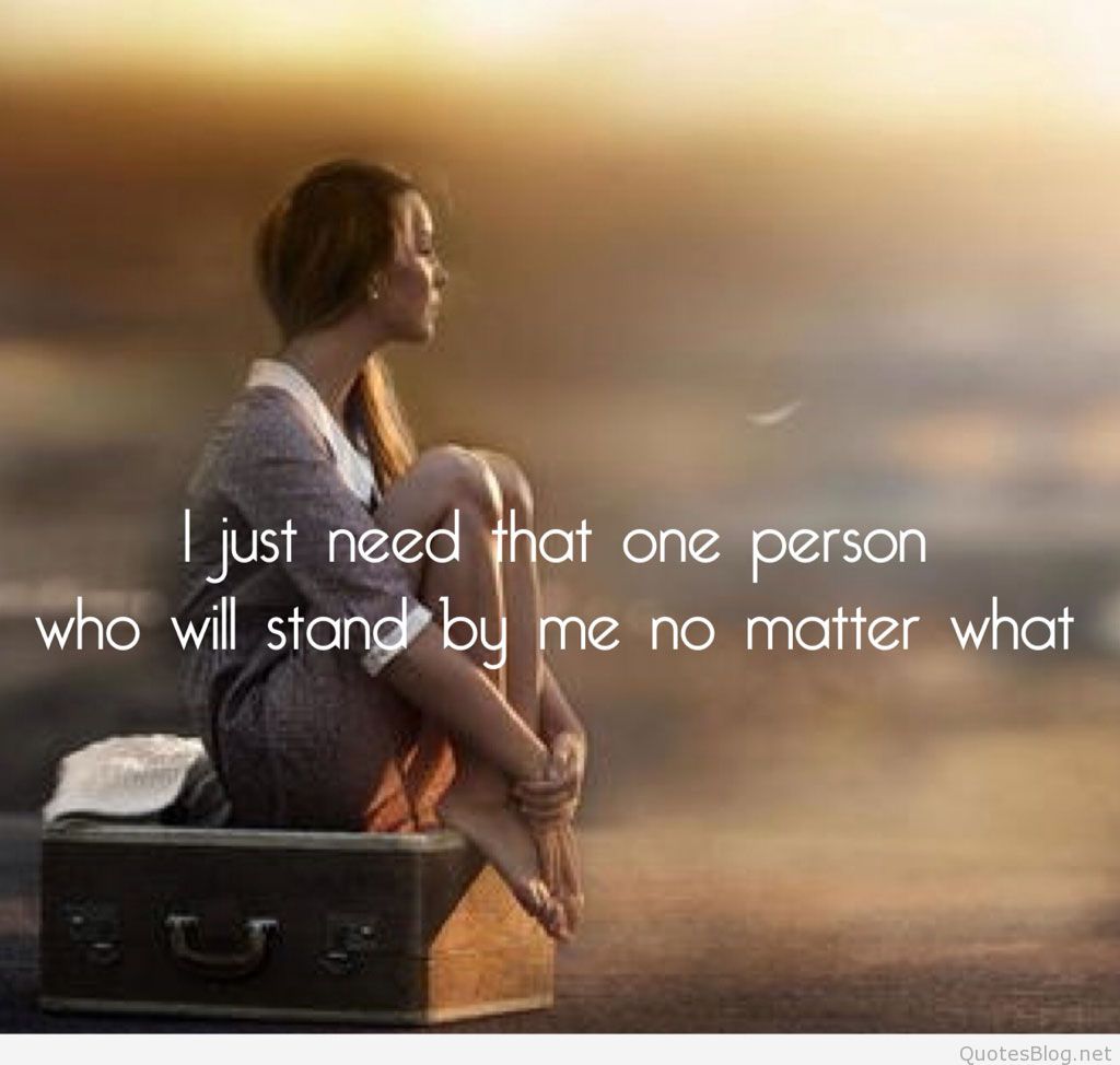 Sad Girl Image With Quotes Wallpapers