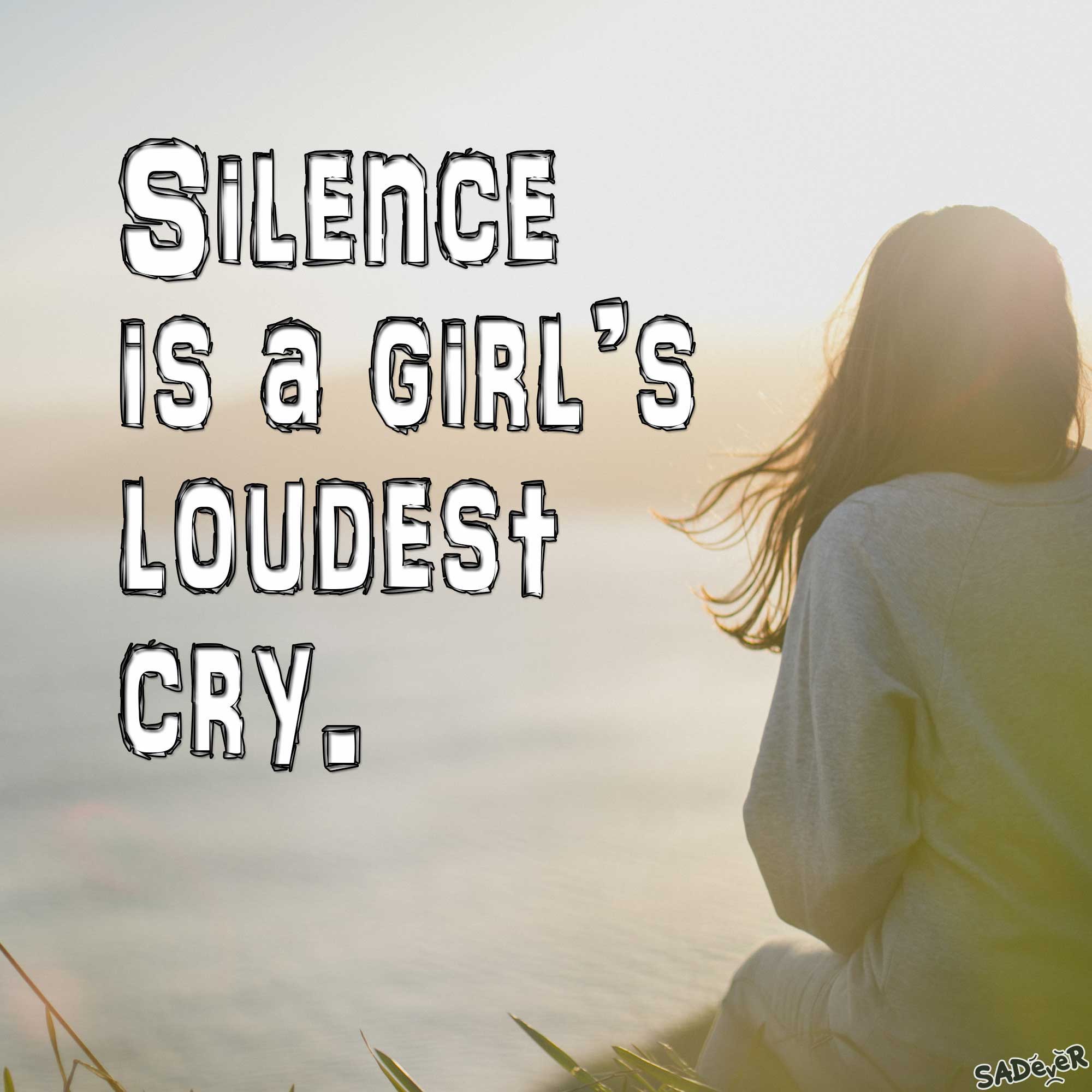 Sad Girl Image With Quotes Wallpapers