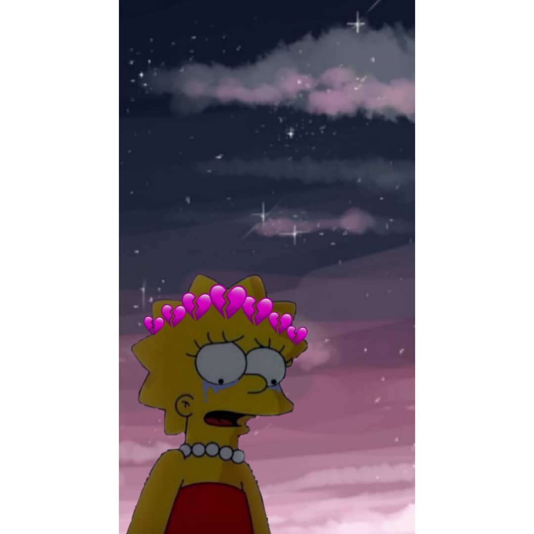 Sad Simpsons Aesthetic Wallpapers