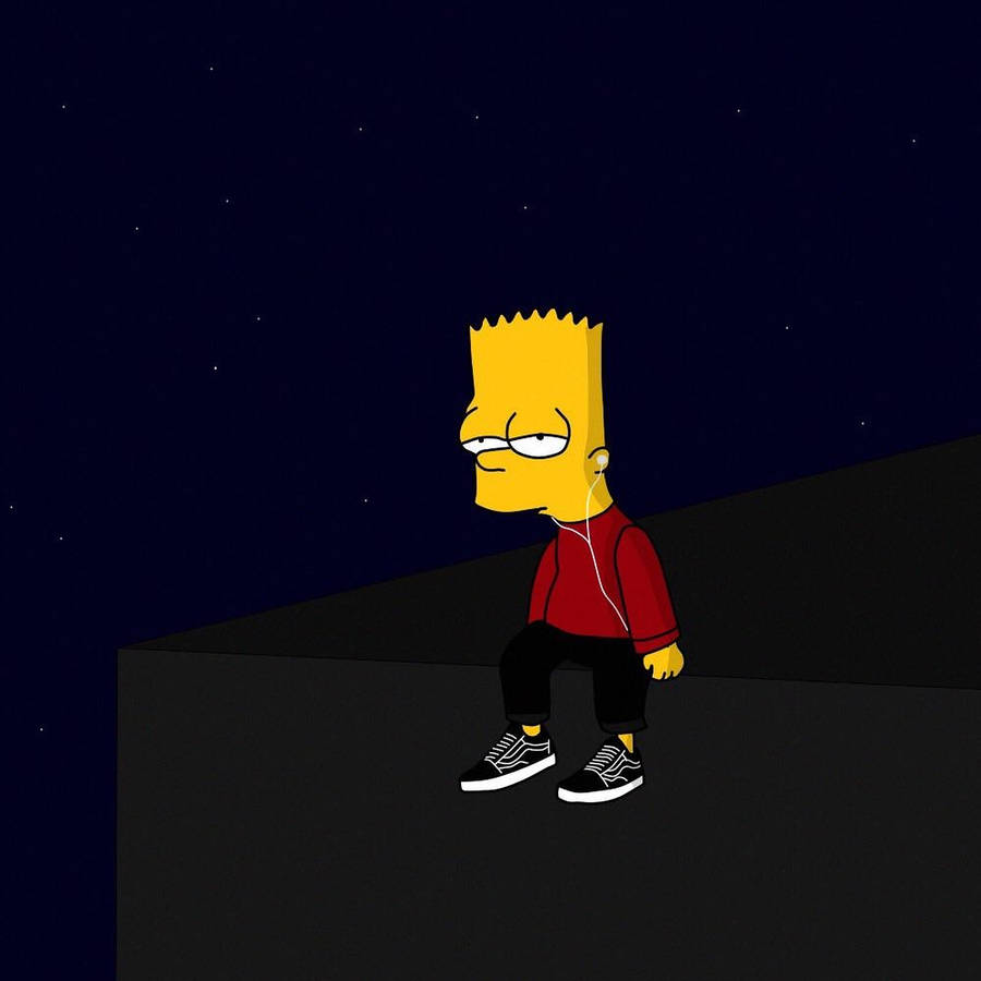 Sad Simpsons Aesthetic Wallpapers