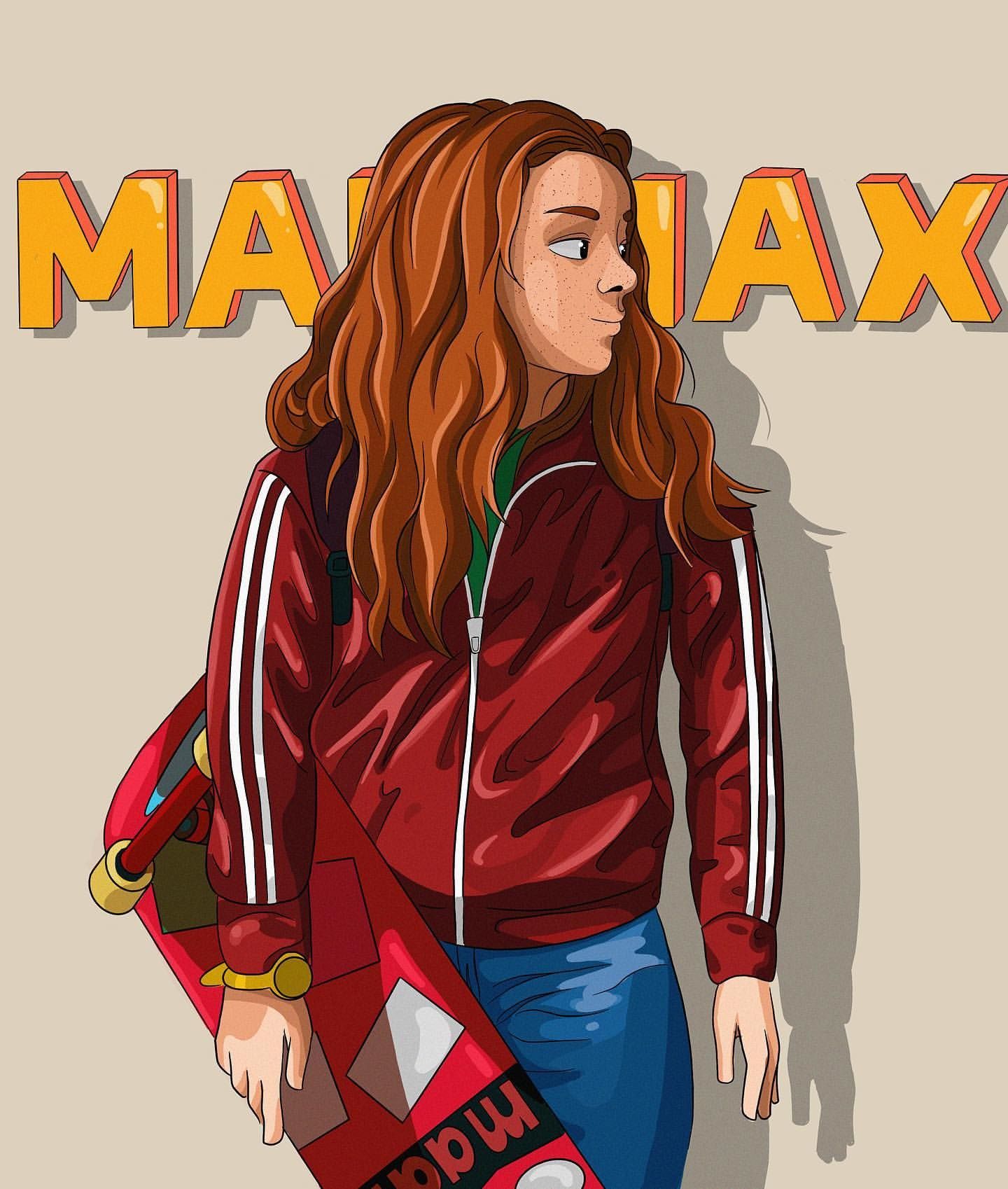 Sadie Aka Max In Sink Stranger Things Fanart Wallpapers