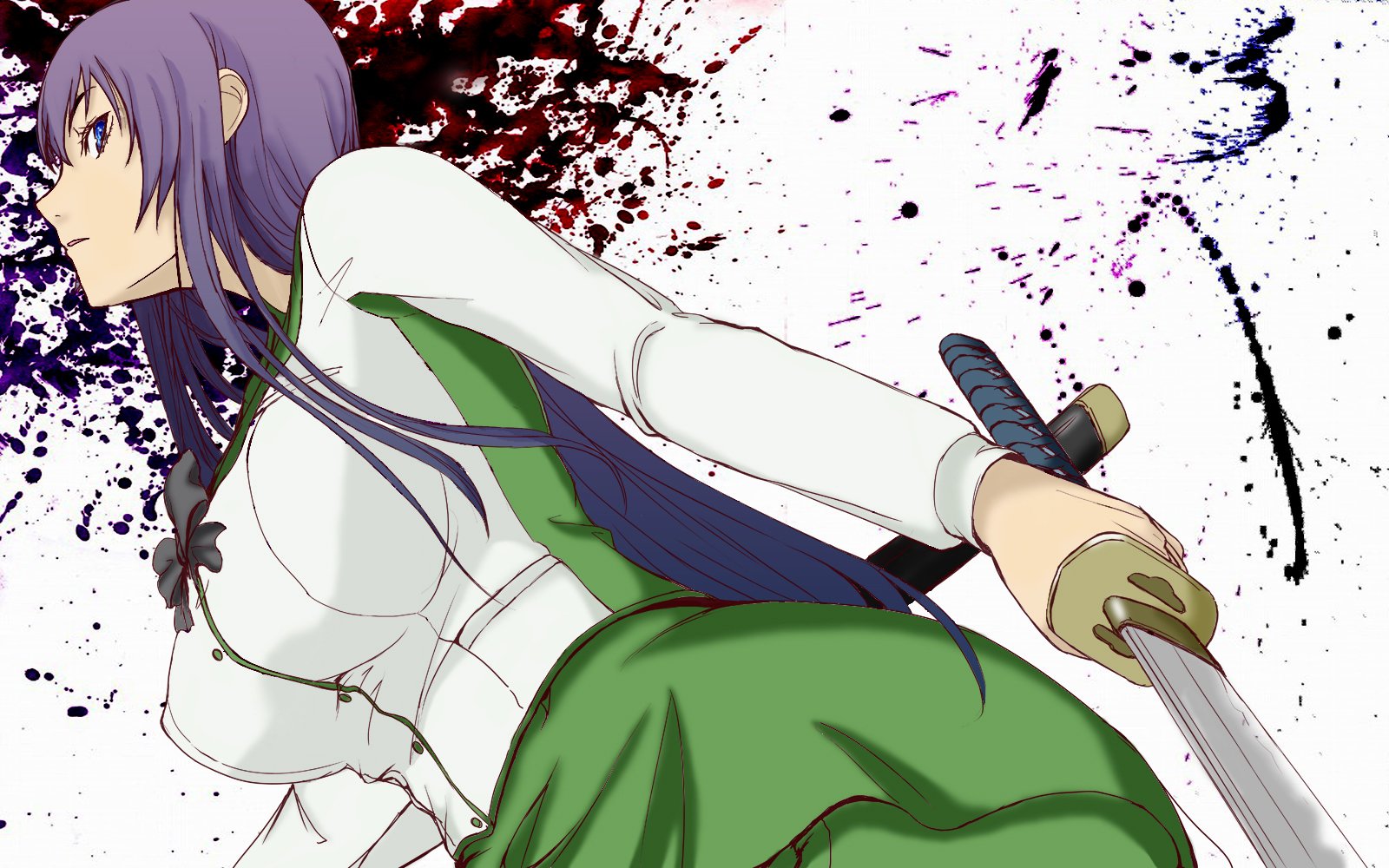 Saeko Busujima Wallpapers