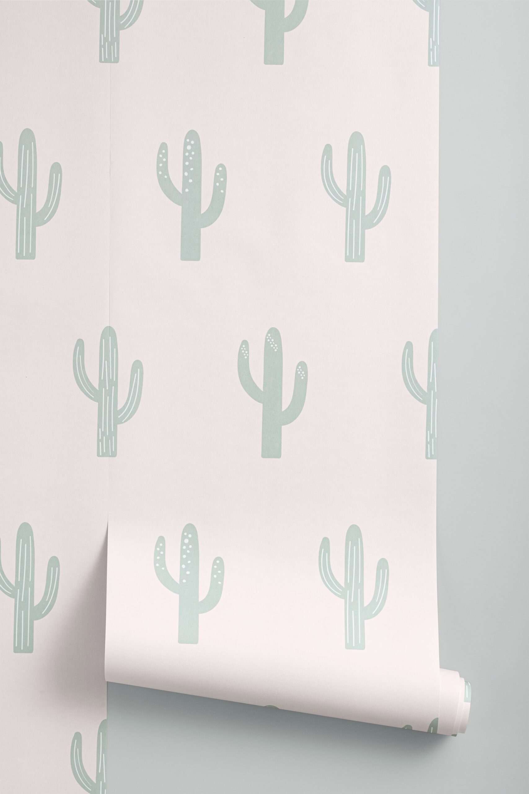 Saguaro Geometric Line Art Wallpapers