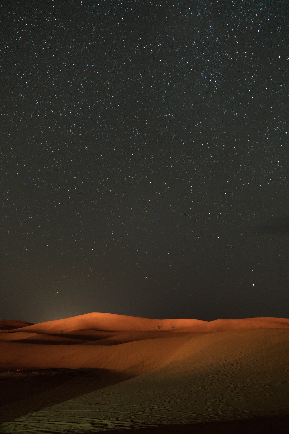 Sahara Desert In Scenery Night Wallpapers