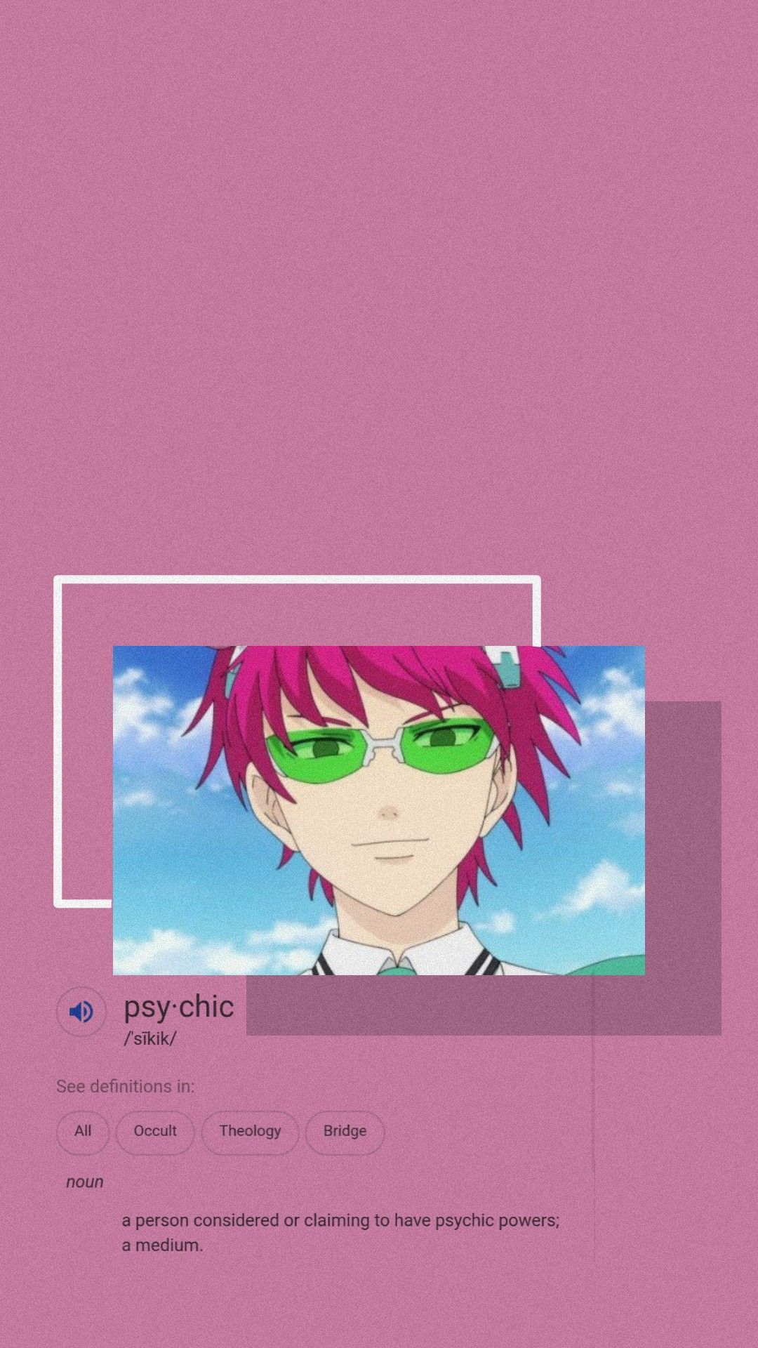 Saiki K Aesthetic Wallpapers