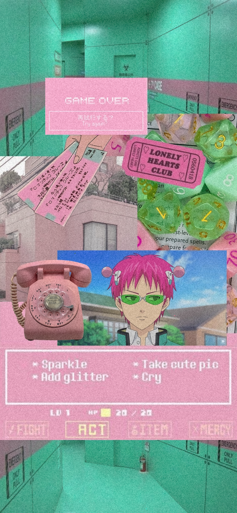 Saiki K Aesthetic Wallpapers