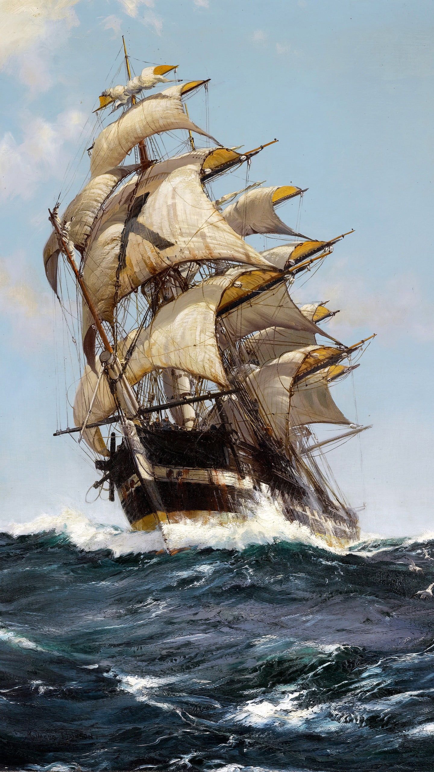 Sailing Ship Art Wallpapers