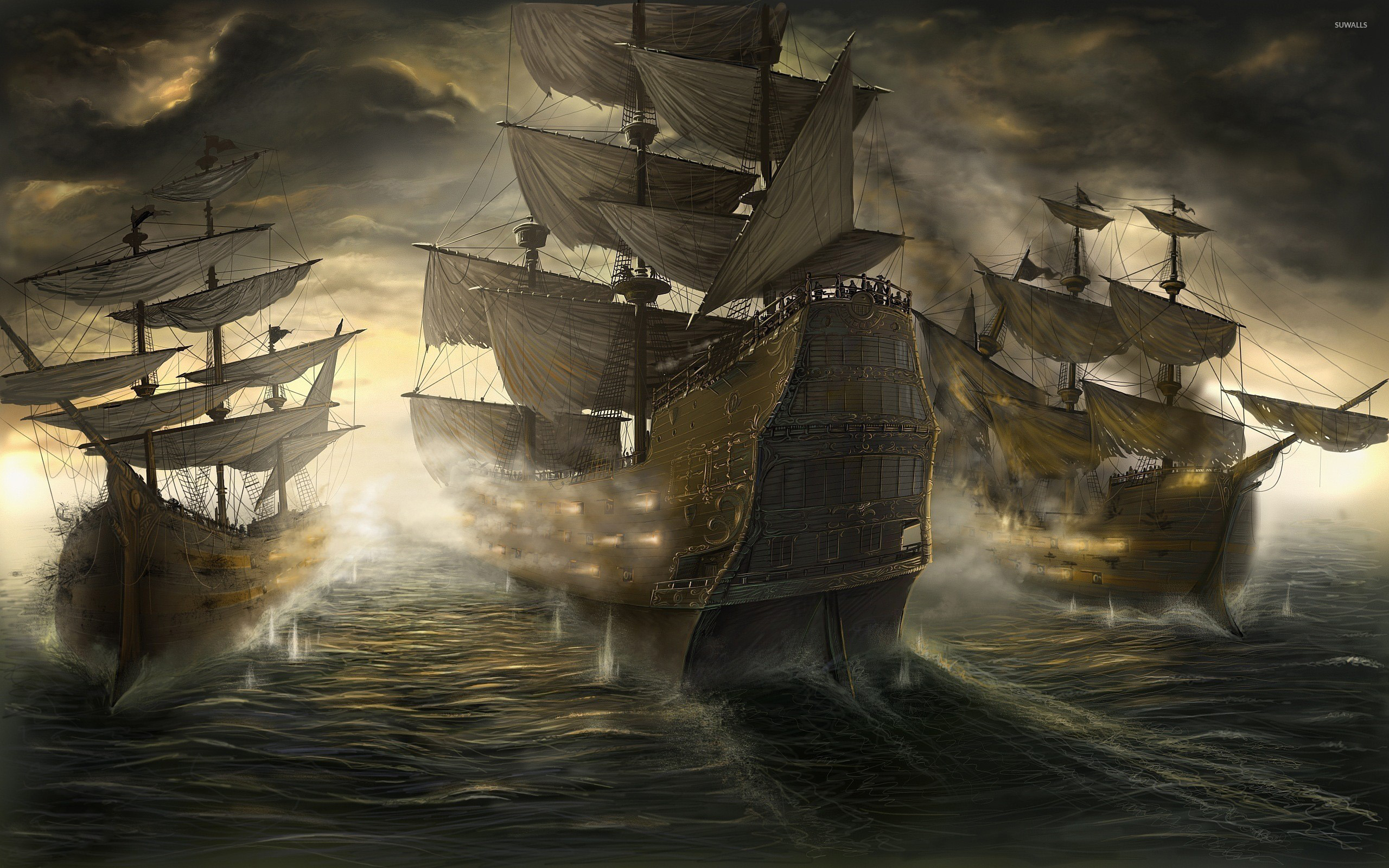 Sailing Ship Art Wallpapers