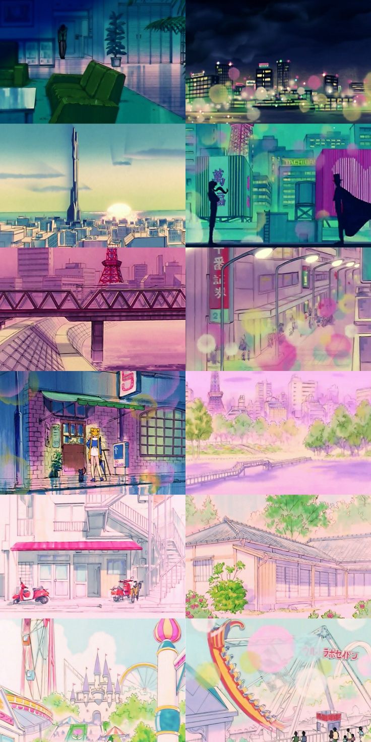 Sailor Moon Background Art