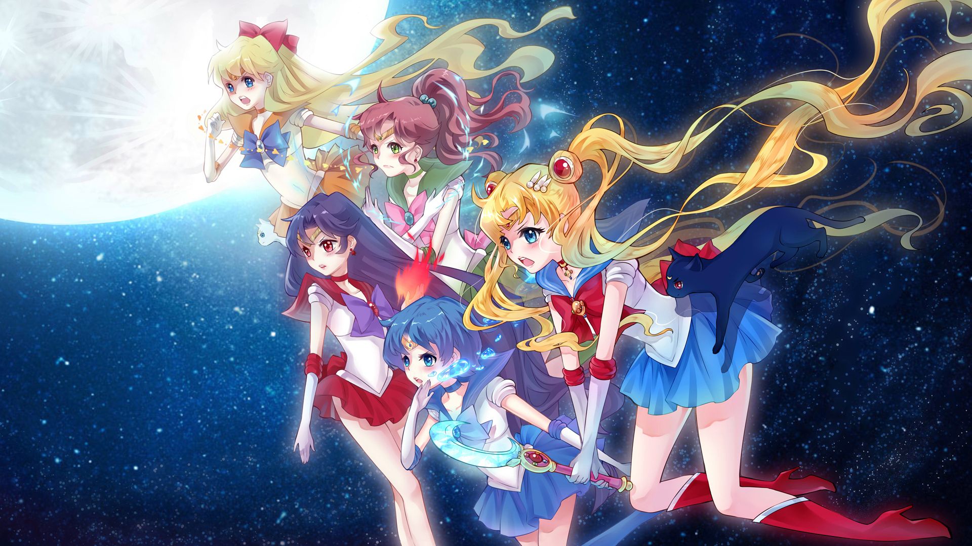 Sailor Moon Crystal 1920X1080 Wallpapers