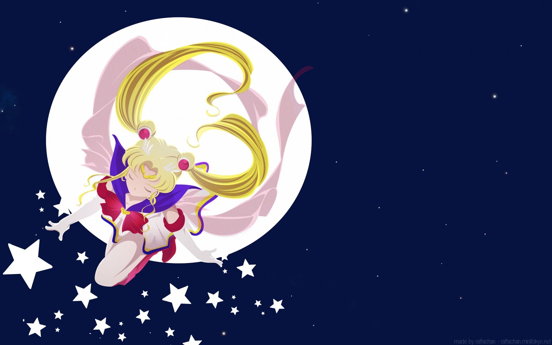 Sailor Moon Minimalist Wallpapers