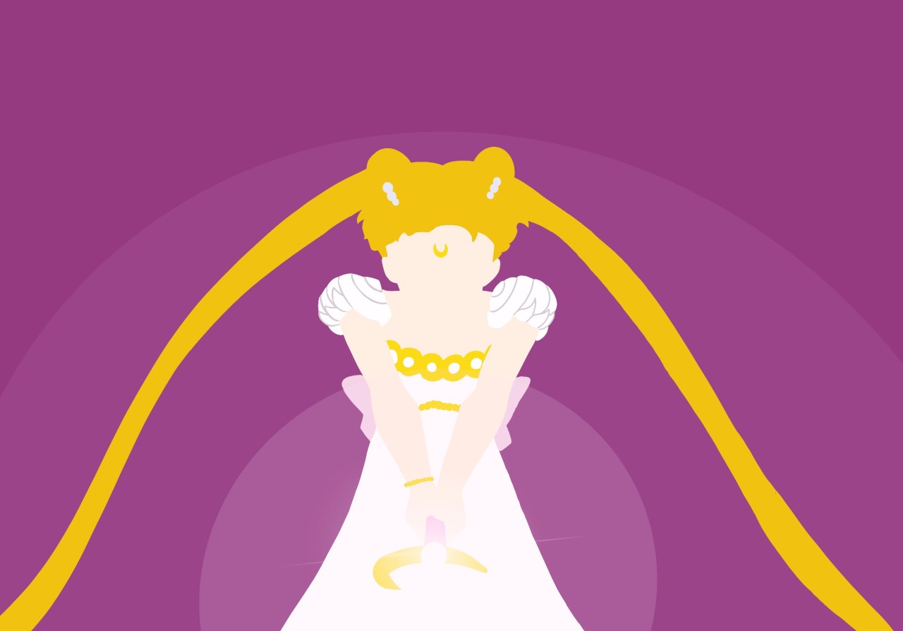 Sailor Moon Minimalist Wallpapers