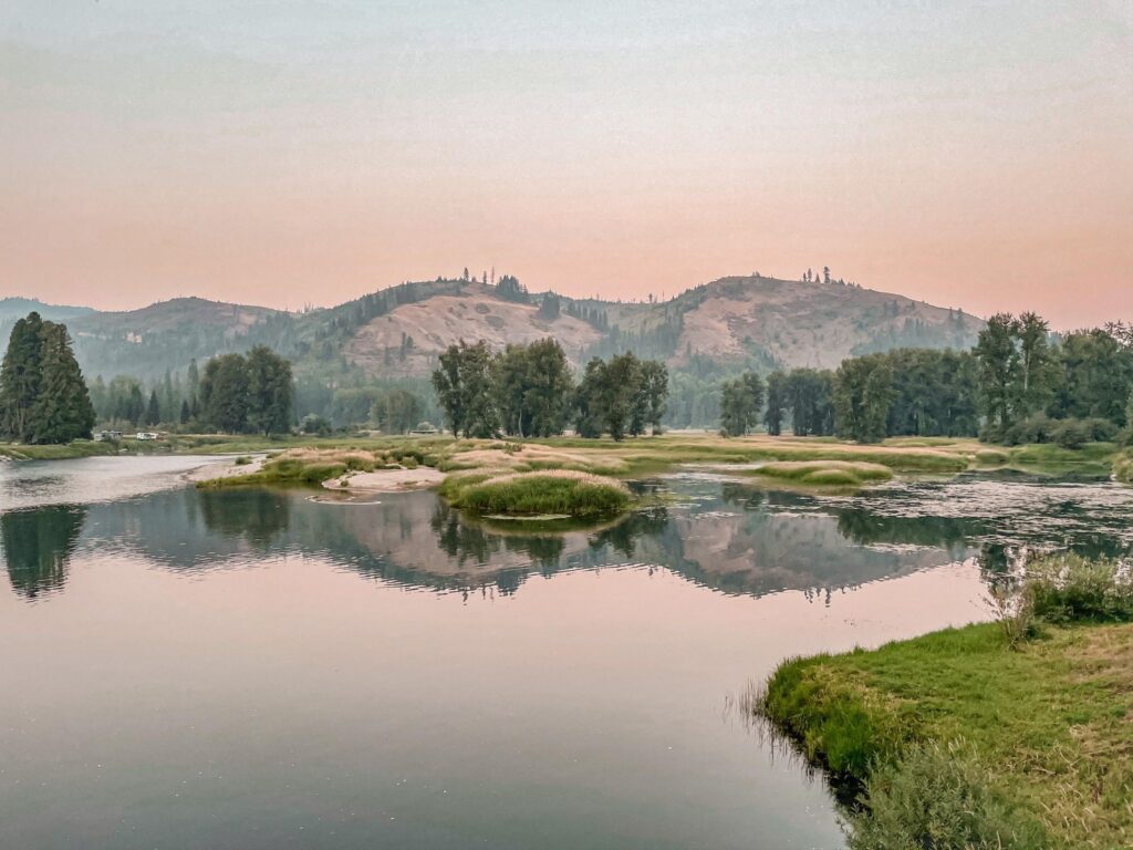 Saint Joe River Reflection Wallpapers