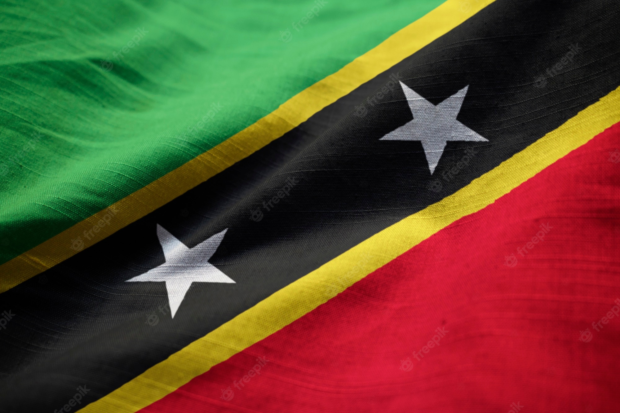 Saint Kitts And Nevis Flag Wallpapers