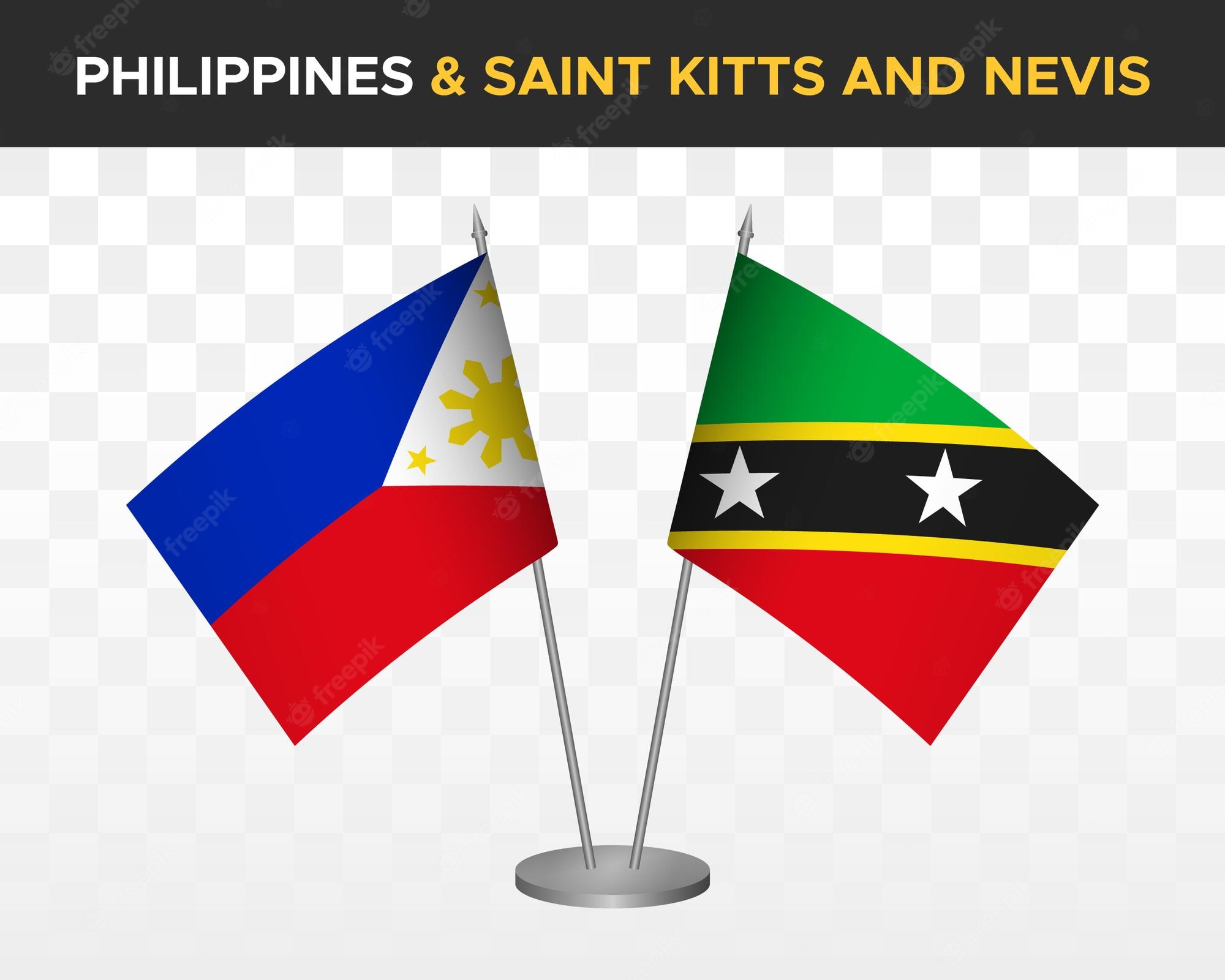 Saint Kitts And Nevis Flag Wallpapers