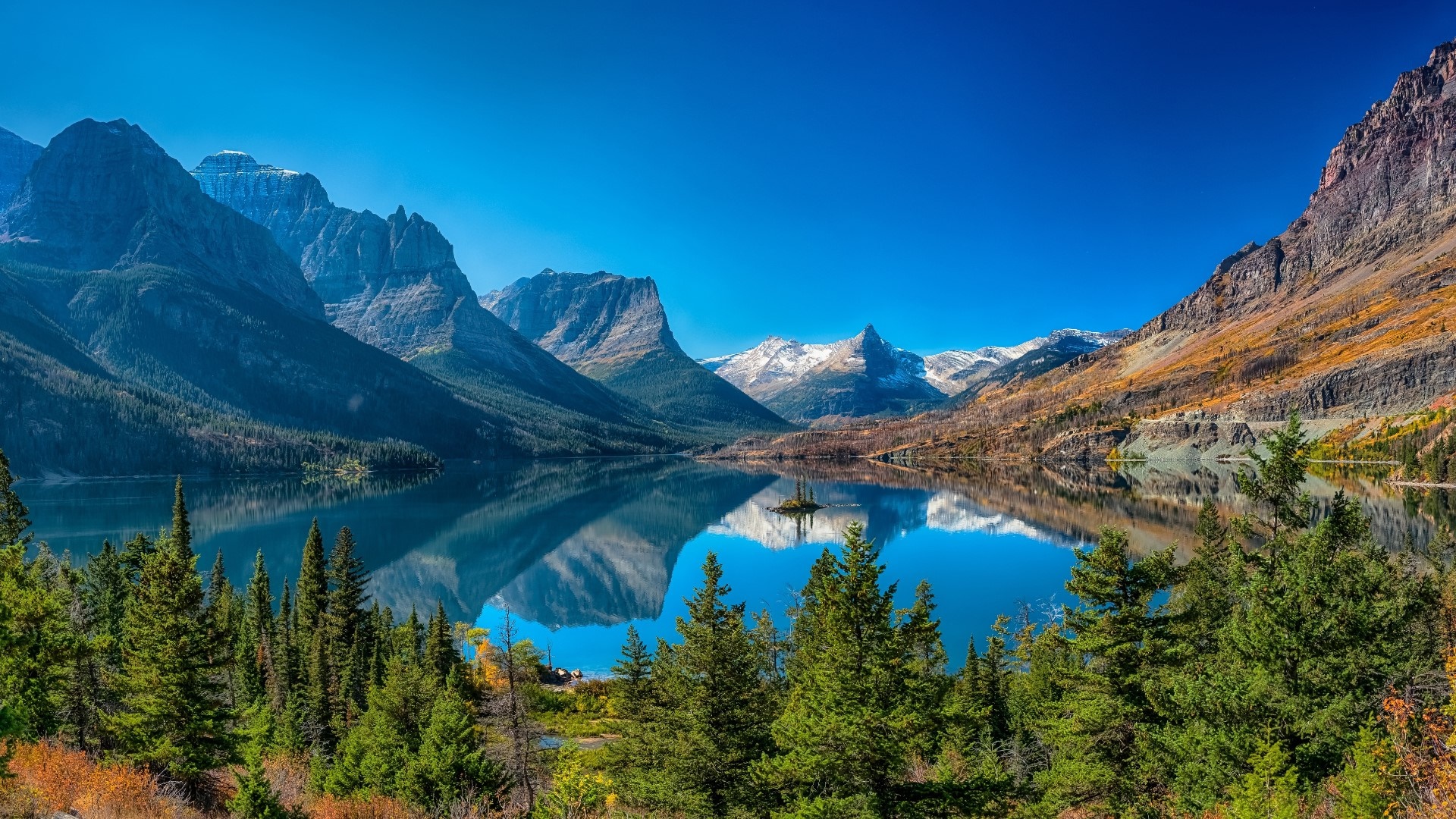 Saint Mary Lake Wallpapers