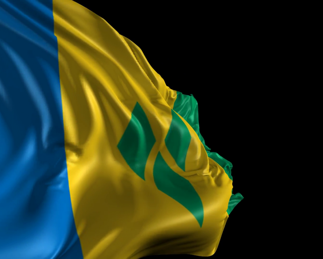 Saint Vincent And The Grenadines Flag Wallpapers