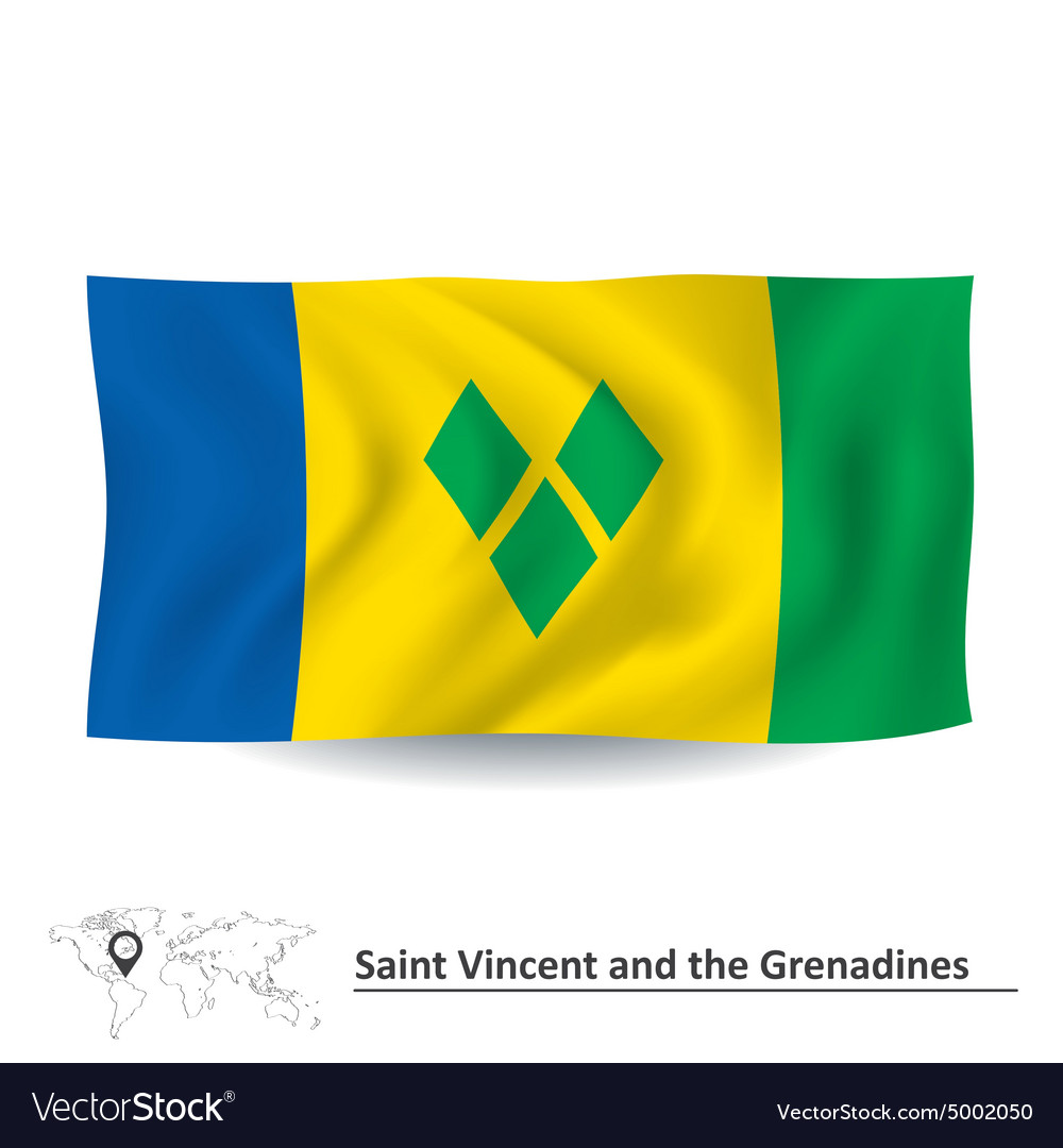 Saint Vincent And The Grenadines Flag Wallpapers