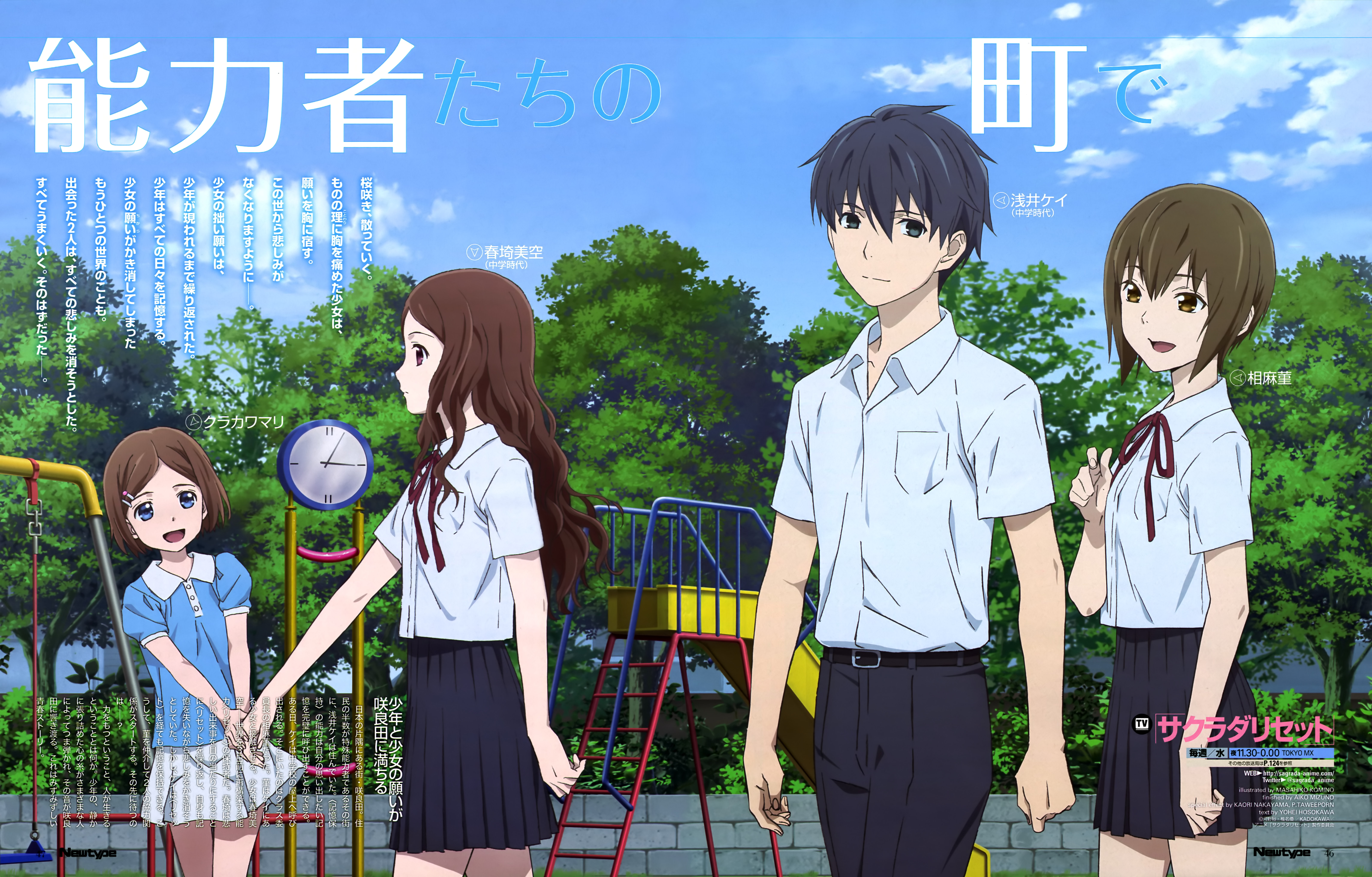 Sakurada Reset Wallpapers