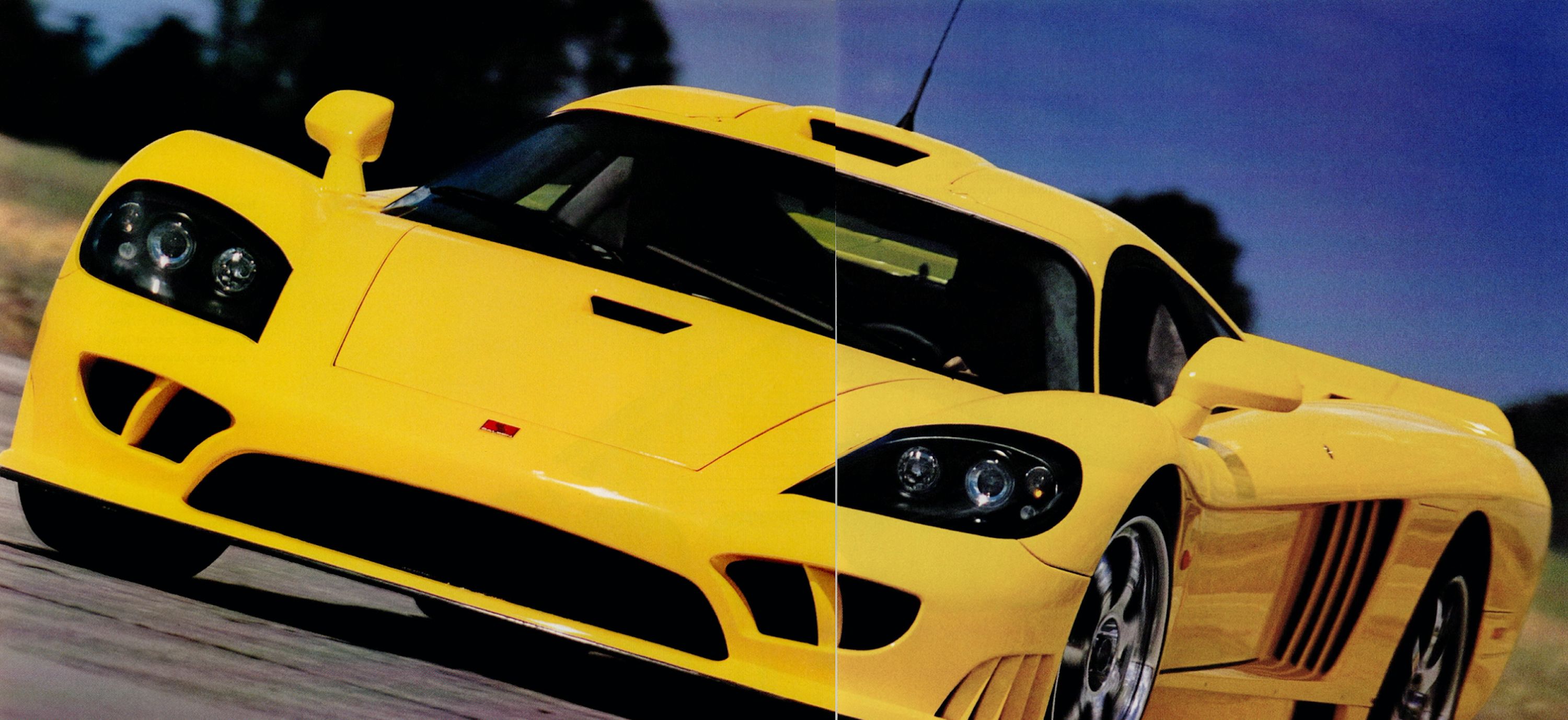 Saleen s7 Yellow