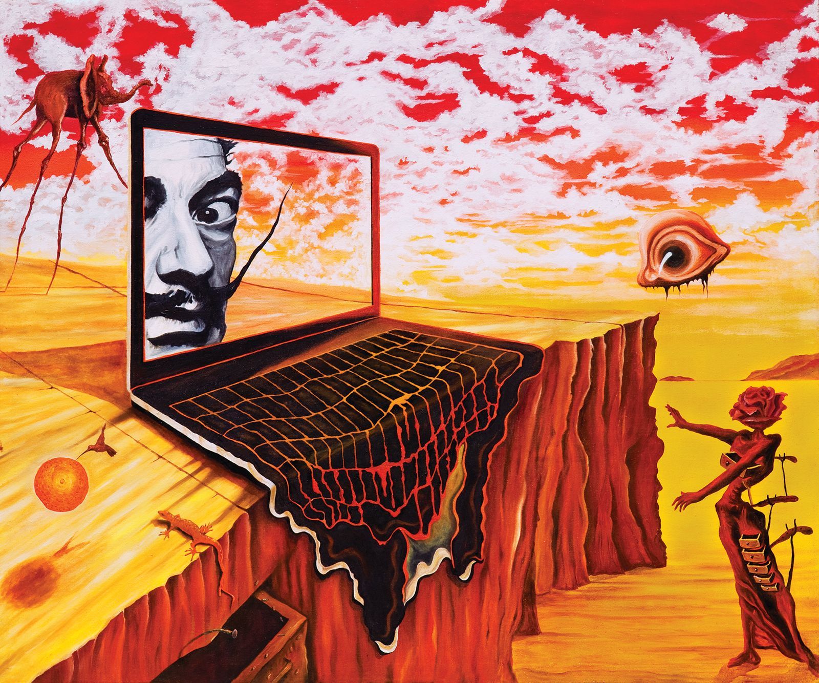 Salvador Dali Tiger Wallpapers