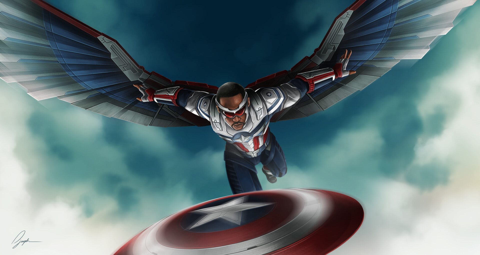 Sam Wilson Captain America Wallpapers