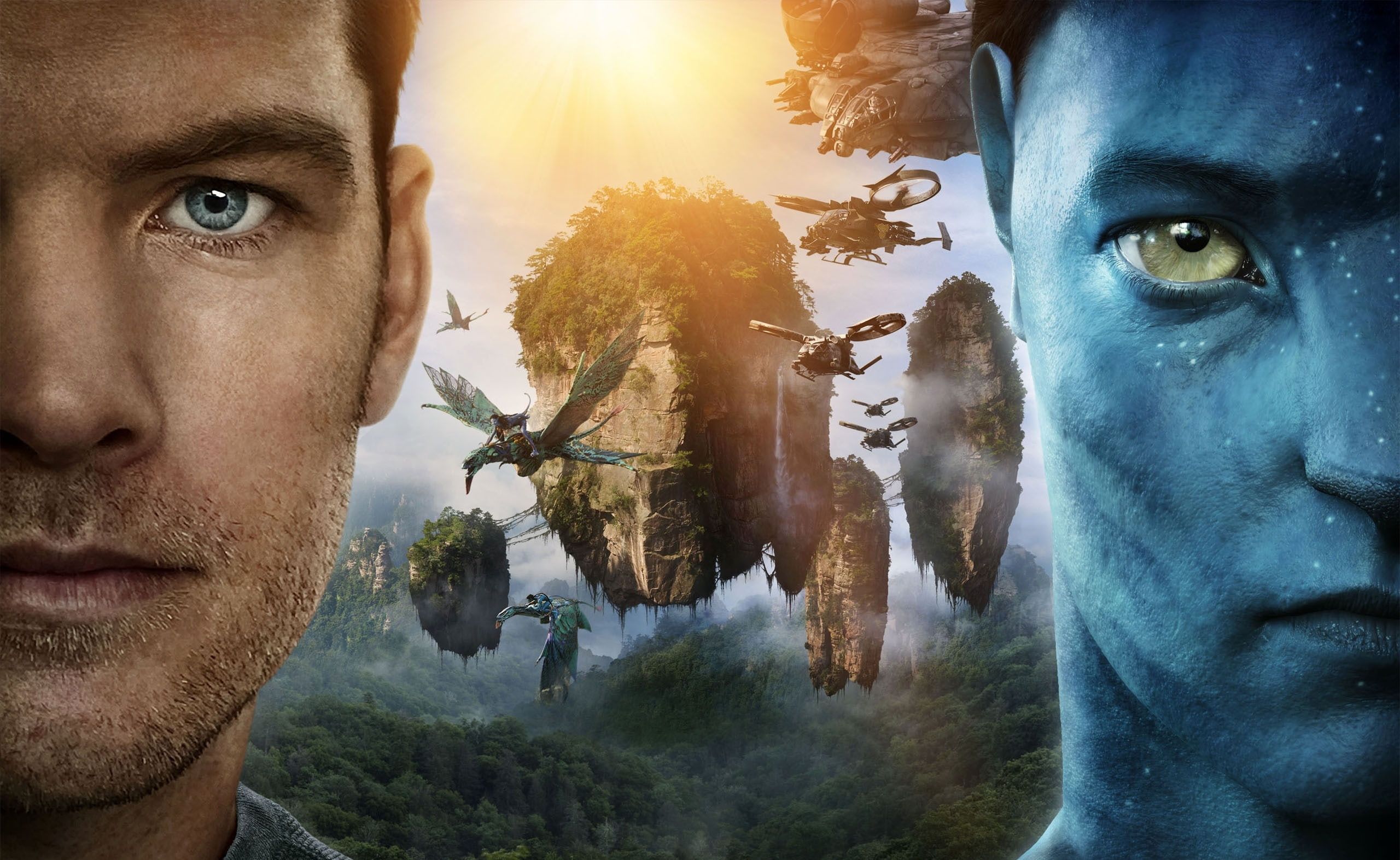 Sam Worthington As Jake Sully Avatar Wallpapers