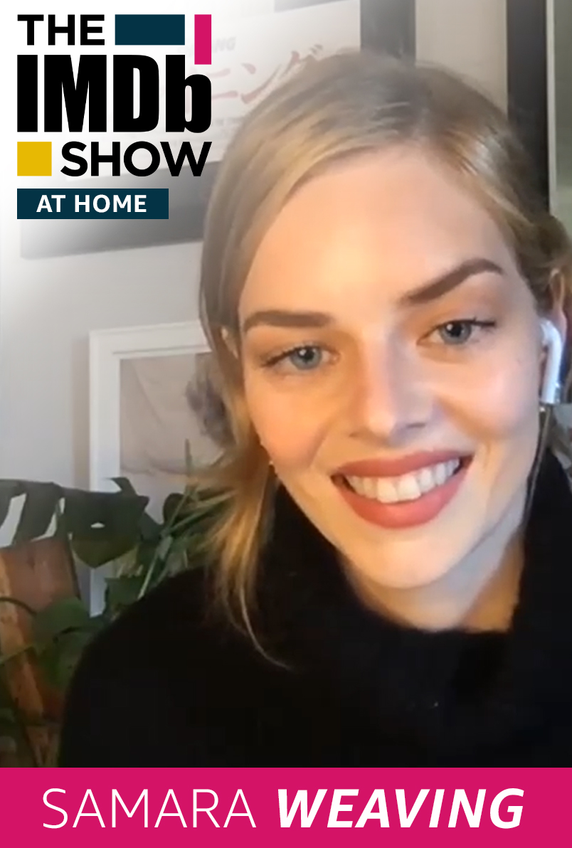 Samara Weaving Smiling Wallpapers