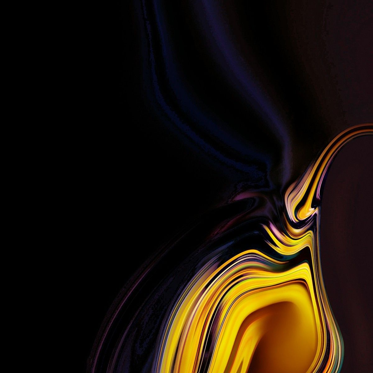 Samsung Galaxy Note 10 Dark Stock Wallpapers