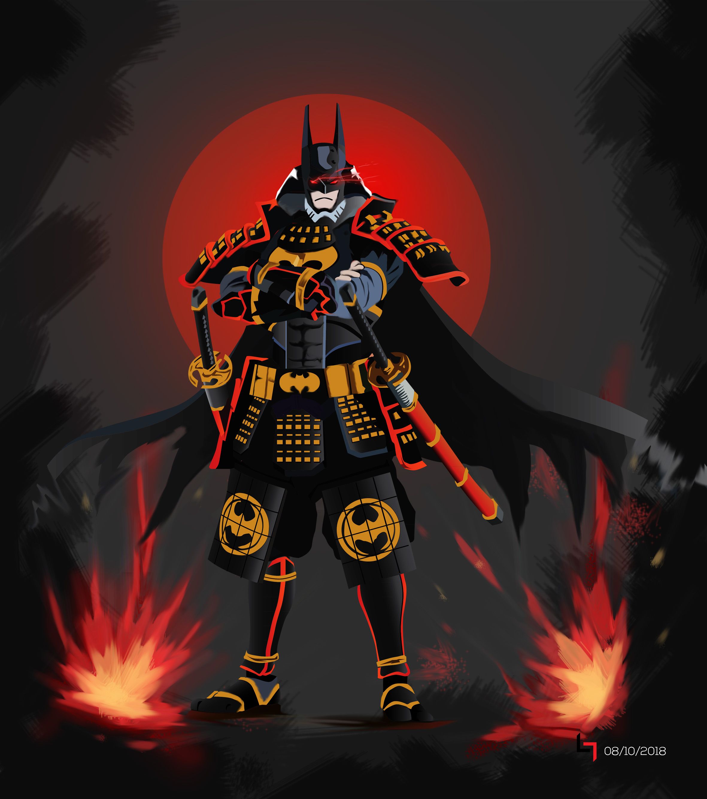 Samurai Batman Wallpapers