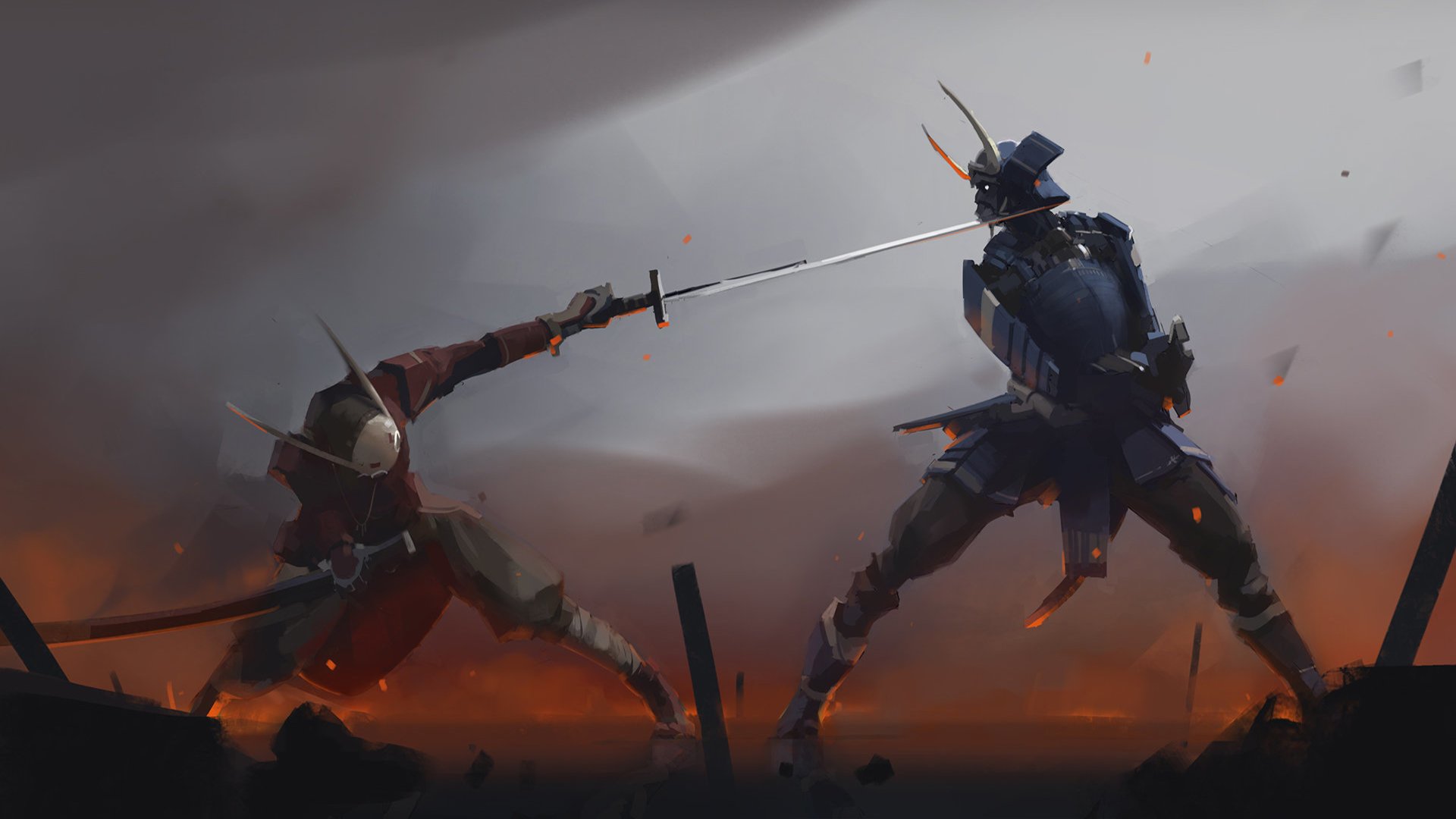 Samurai Battle Wallpapers