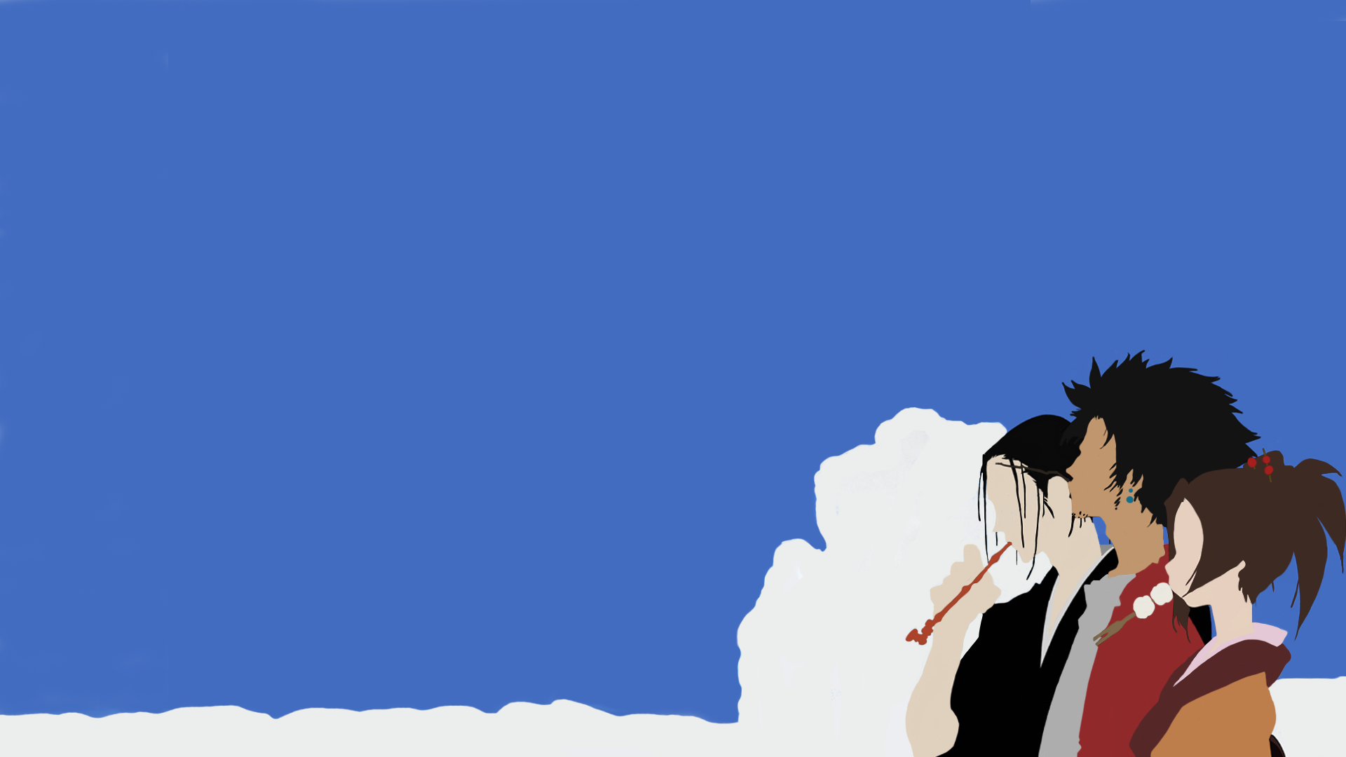 Samurai Champloo Minimalist Wallpapers