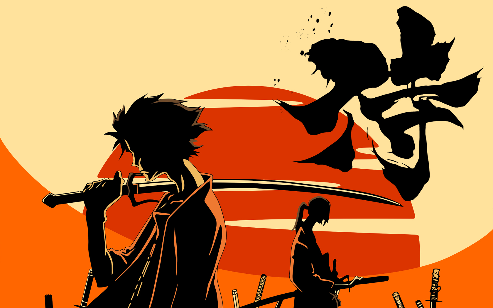 Samurai Champloo Minimalist Wallpapers