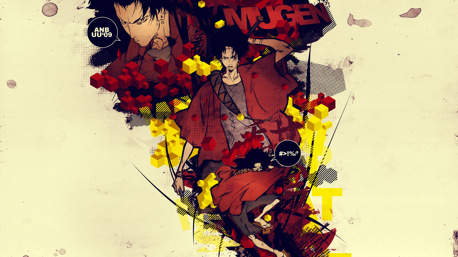 Samurai Champloo Minimalist Wallpapers