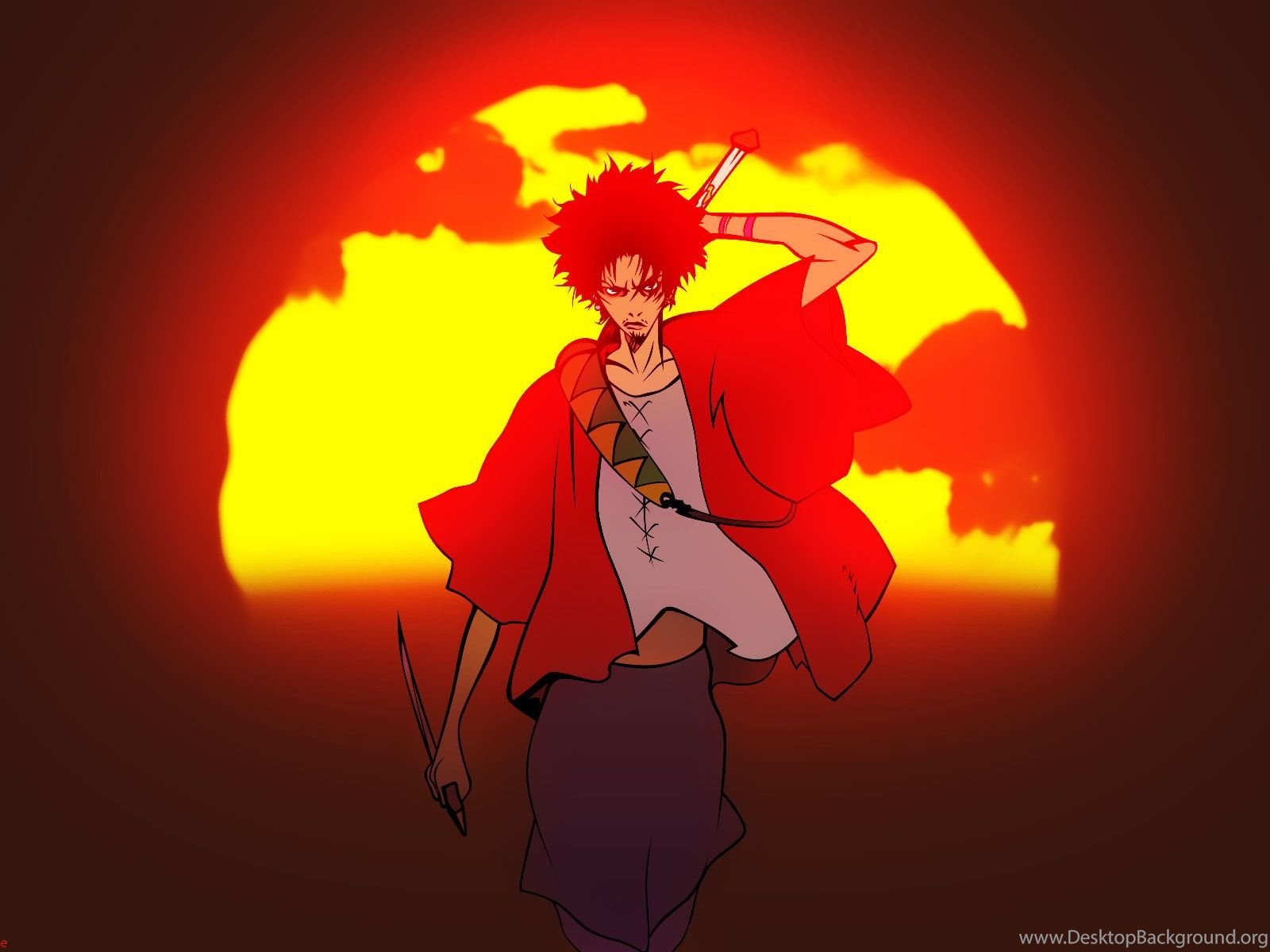 Samurai Champloo Minimalist Wallpapers