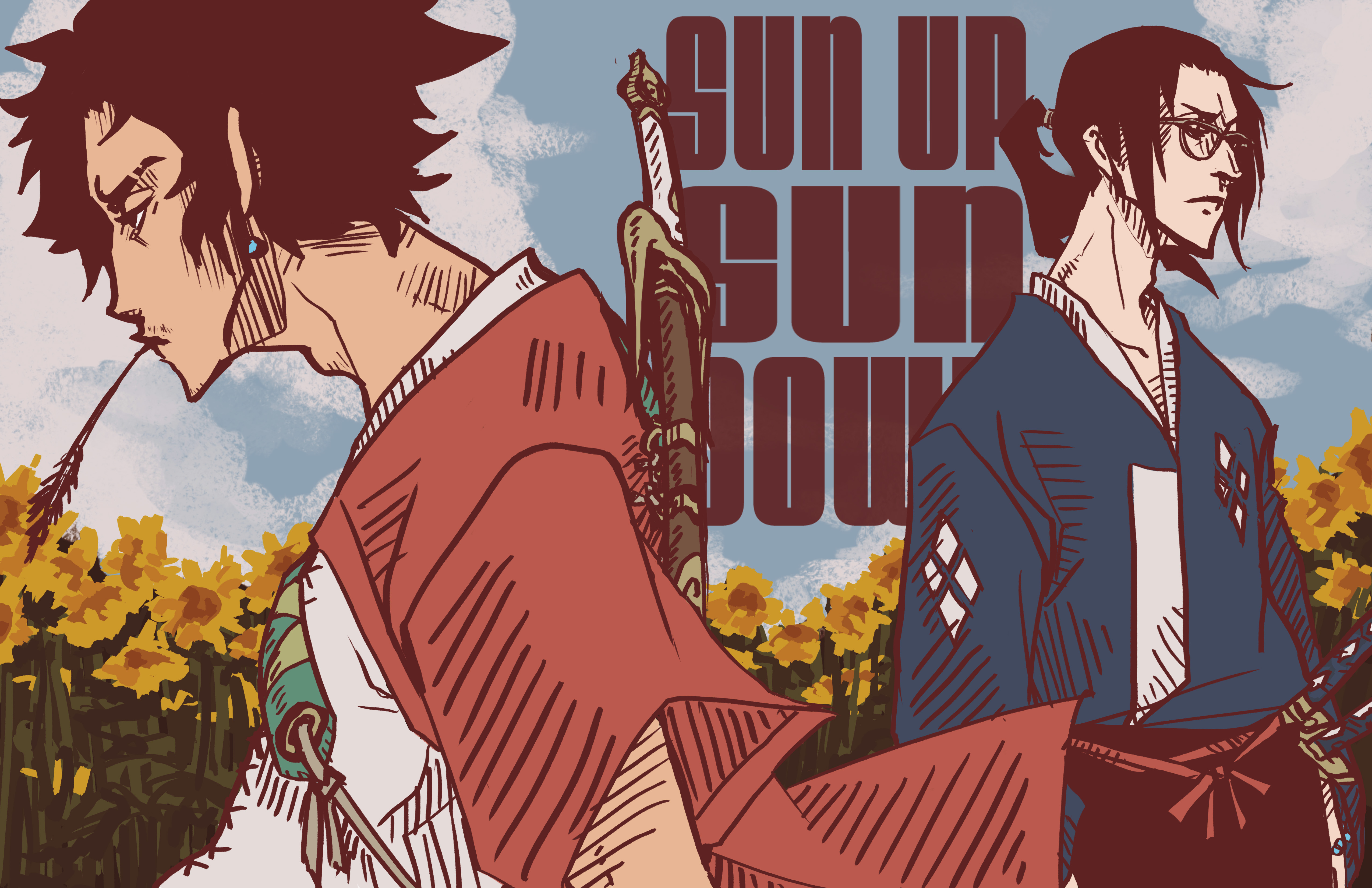 Samurai Champloo Swords Wallpapers