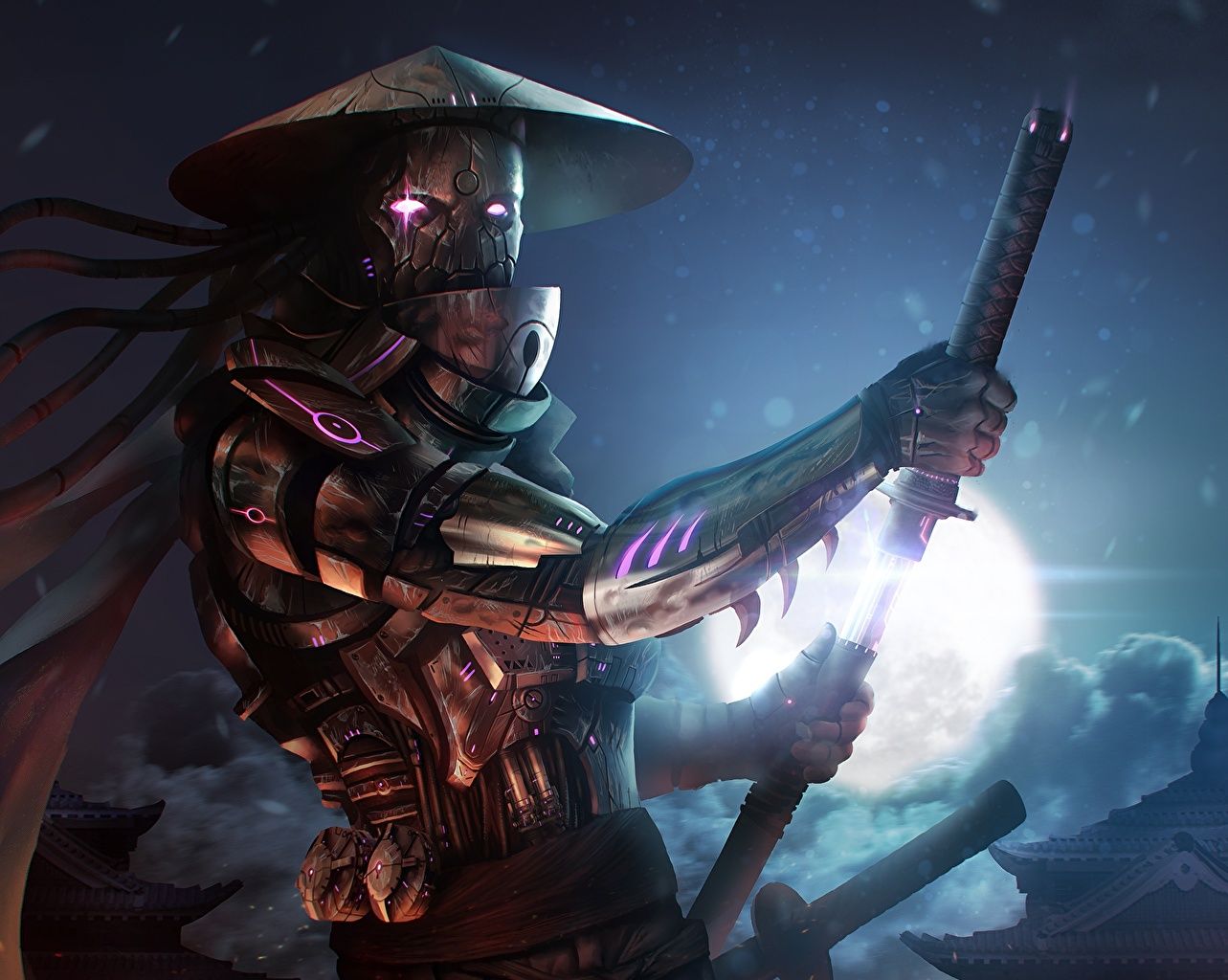 Samurai Cyborg Wallpapers