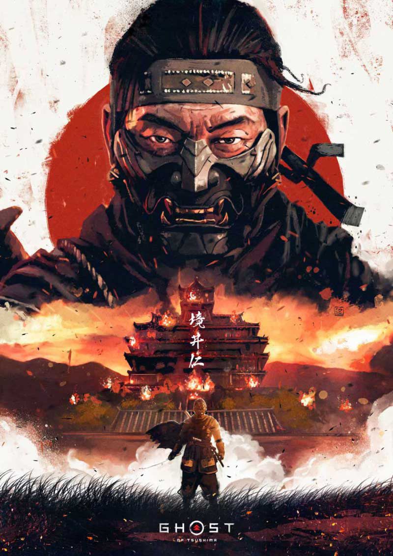 Samurai Ghost of Tsushima Wallpapers