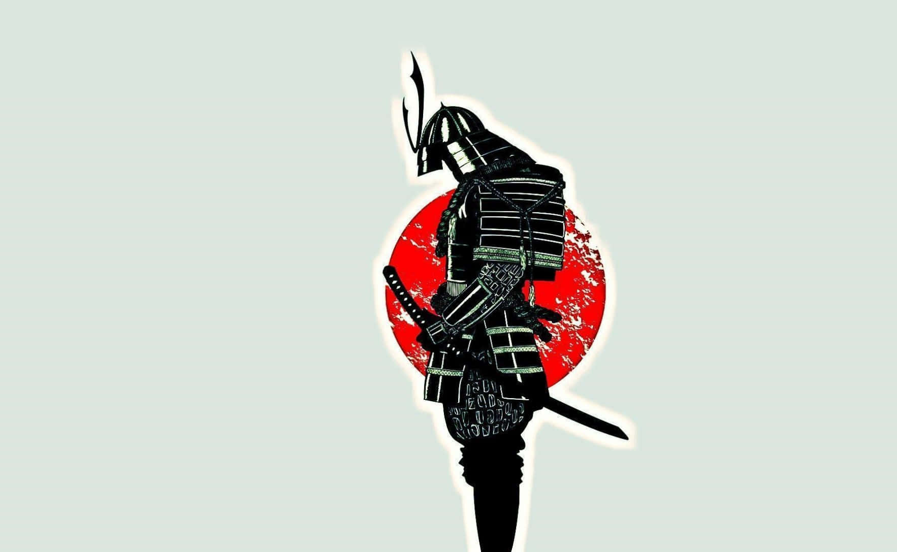 Samurai Minimal 4K Wallpapers