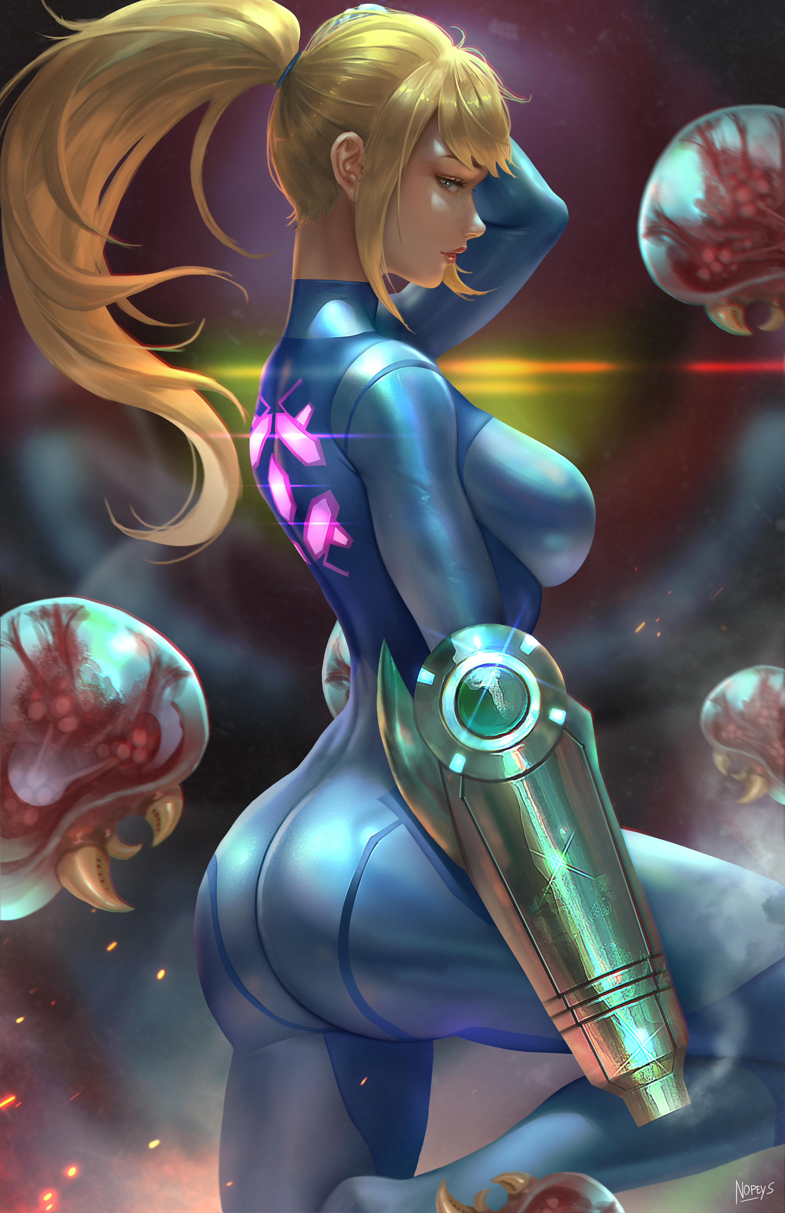 Samus Aran Zero Suit Wallpapers