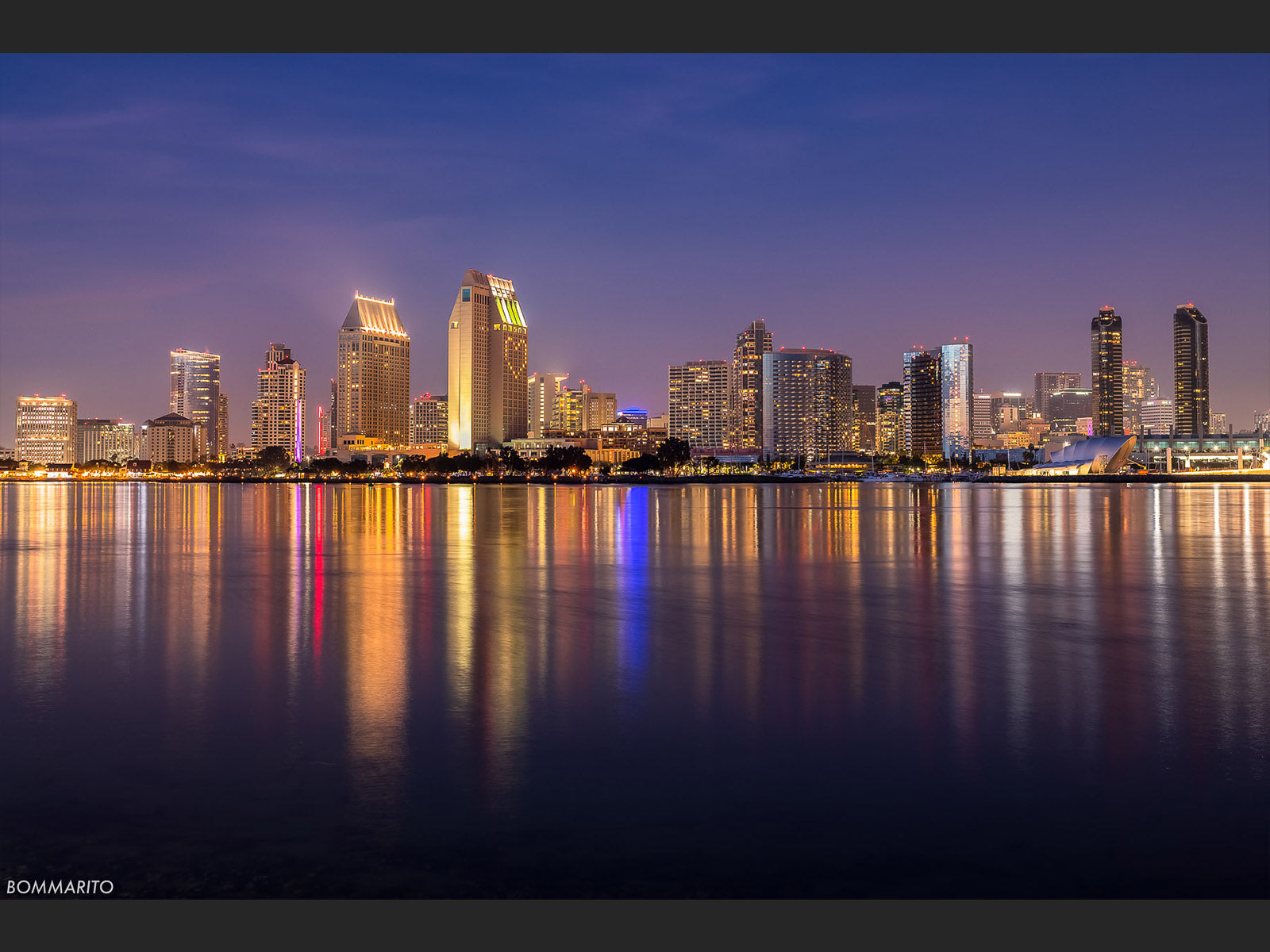 San Diego Building Nightscape Wallpapers