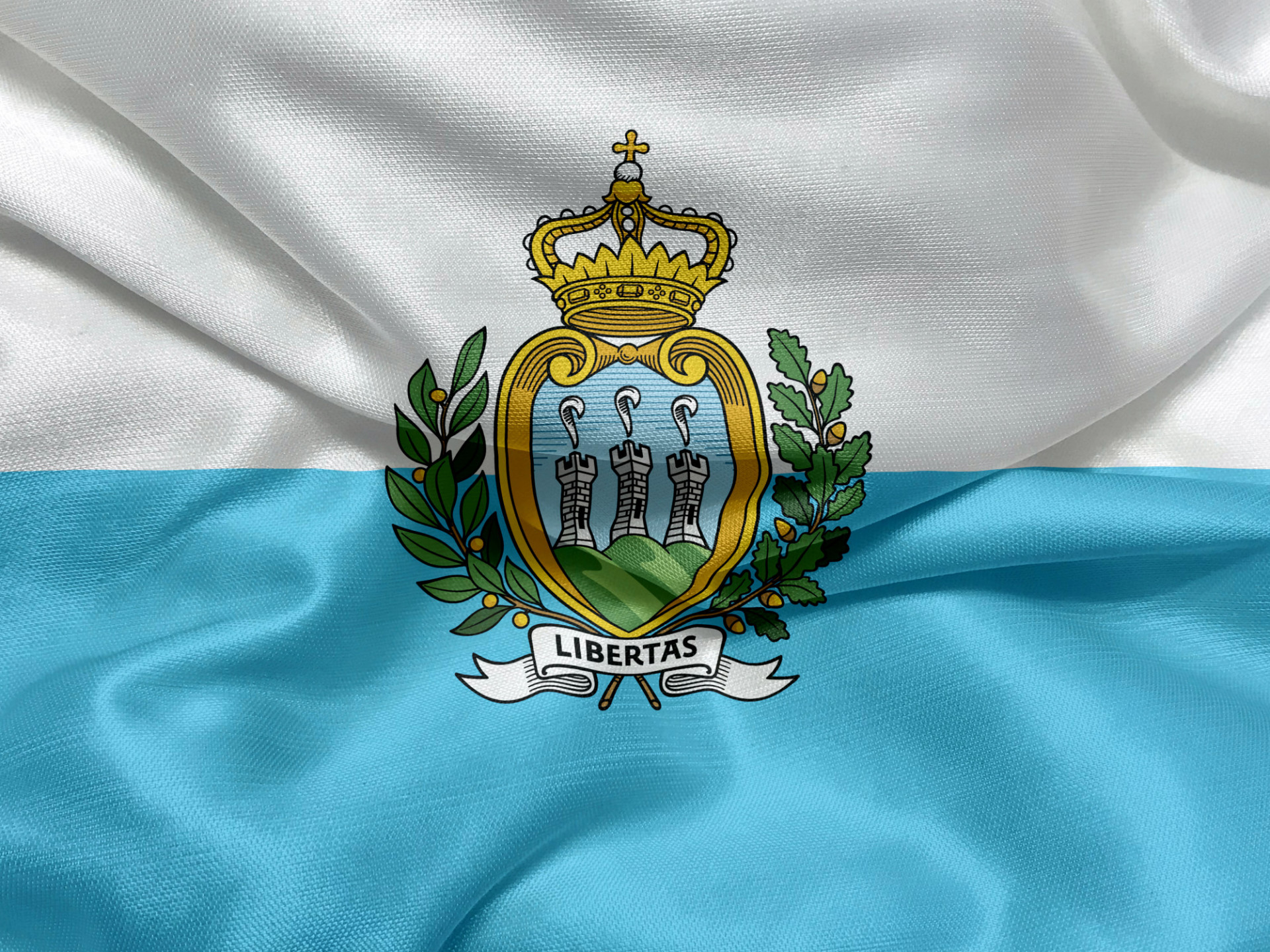 San Marino Flag Wallpapers