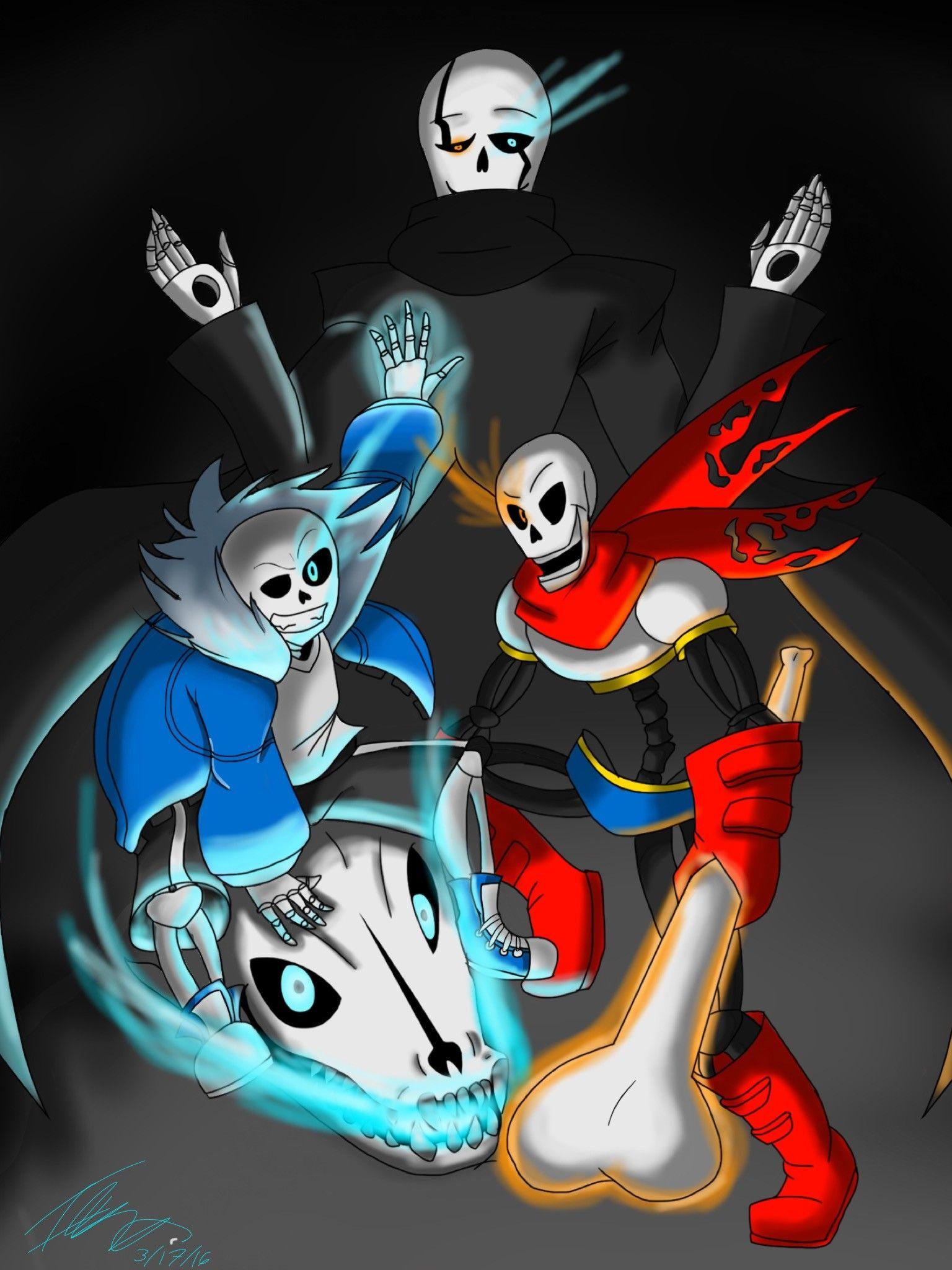 Sans And Papyrus Wallpapers